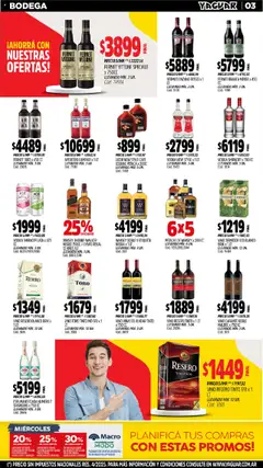 Yaguar catálogo │ válido desde el 15.09.2025 | Página: 4 | Productos: Vodka, Banco, Fernet, Café
