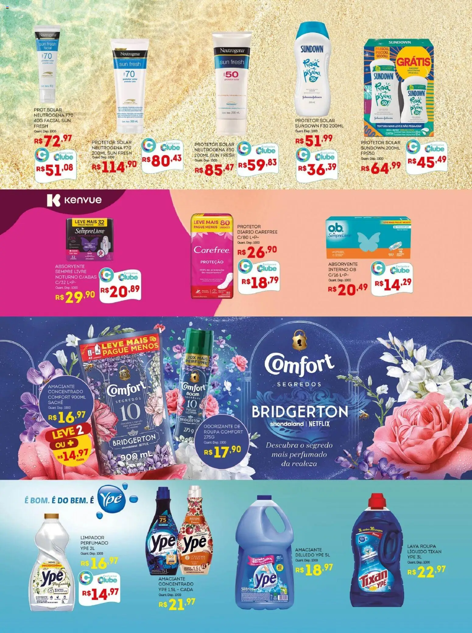 Bistek Supermercados Folheto - válido de 17.12.2025 | Página: 16 | Produtos: Piscina, Sempre Livre, Absorvente, Amaciante