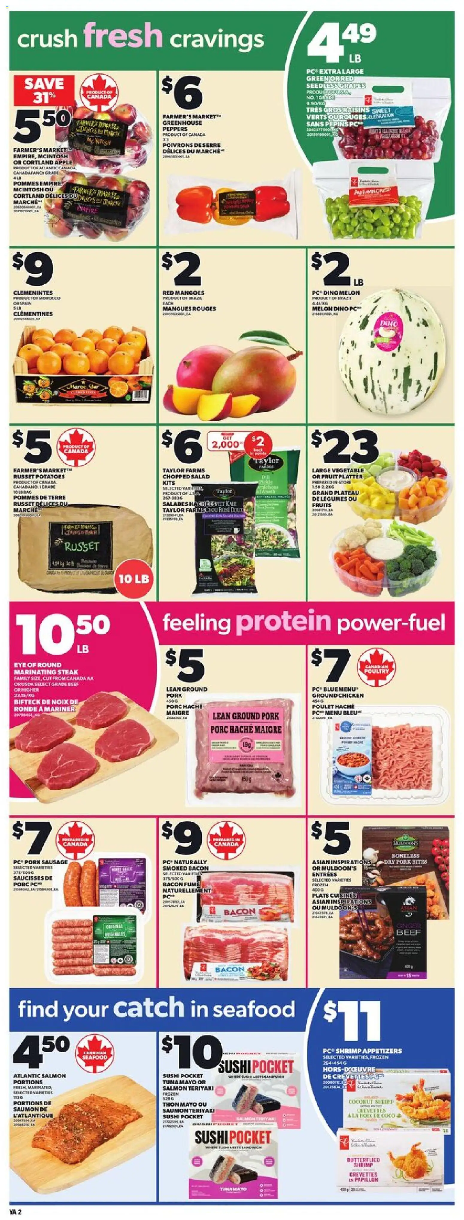 Independent Grocer flyer valid from 13.11.2025 | Page: 3 | Products: Beef, Salad, Potatoes, Chicken