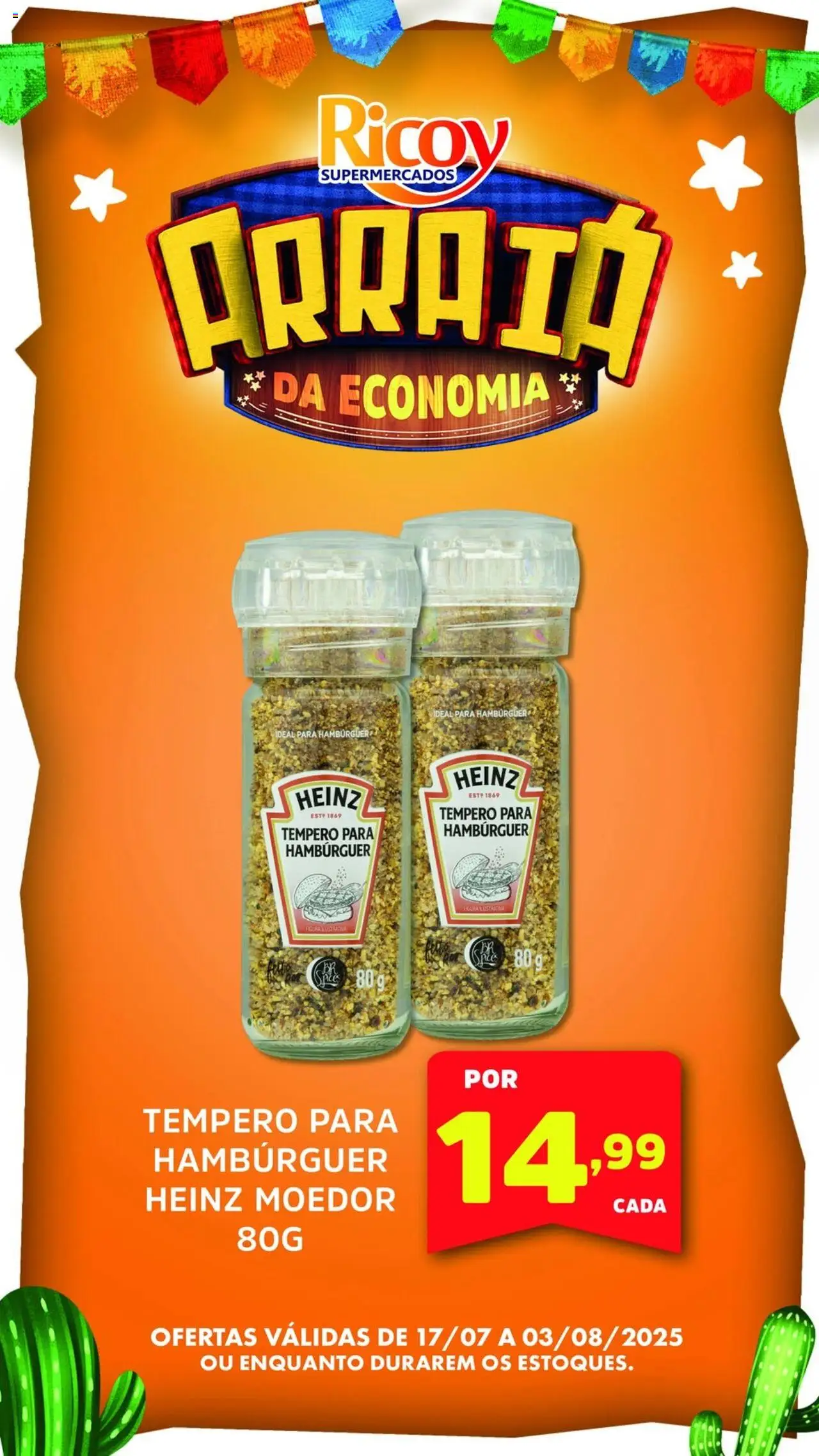 Ricoy Folheto - válido de 17.07.2025 | Página: 5 | Produtos: Moedor, Hambúrguer