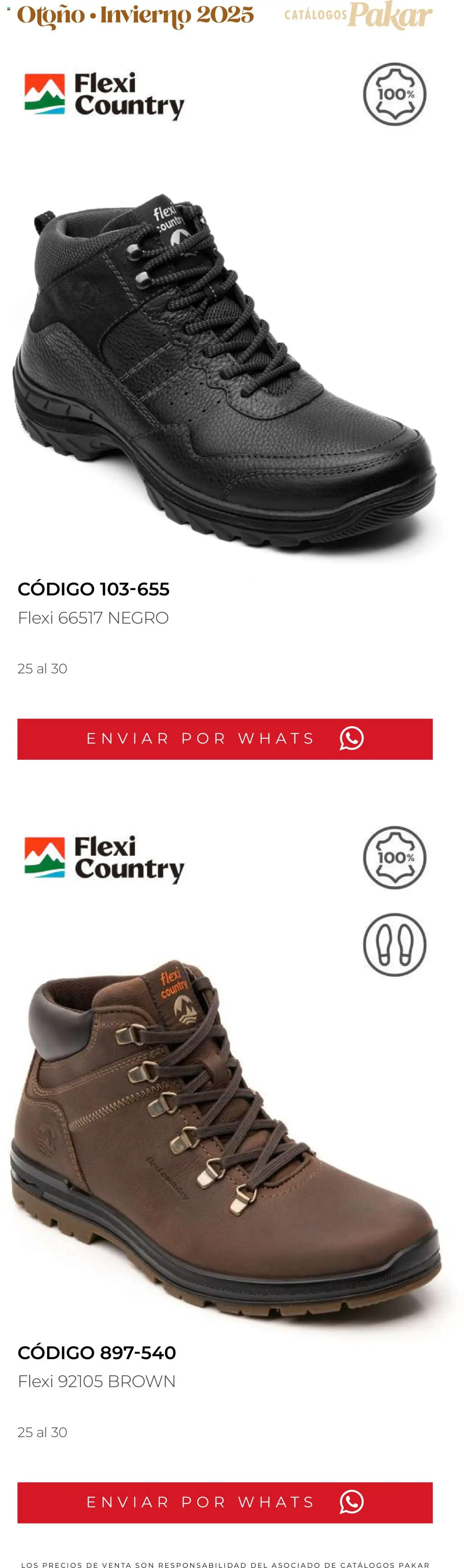Nuevas ofertas de SC Pakar válidas en toda la República Mexicana desde el 10.10.2025. ¡Encuentra las mejores ofertas en SC Pakar - Catálogo Flexi otoño / invierno! | Página: 209
