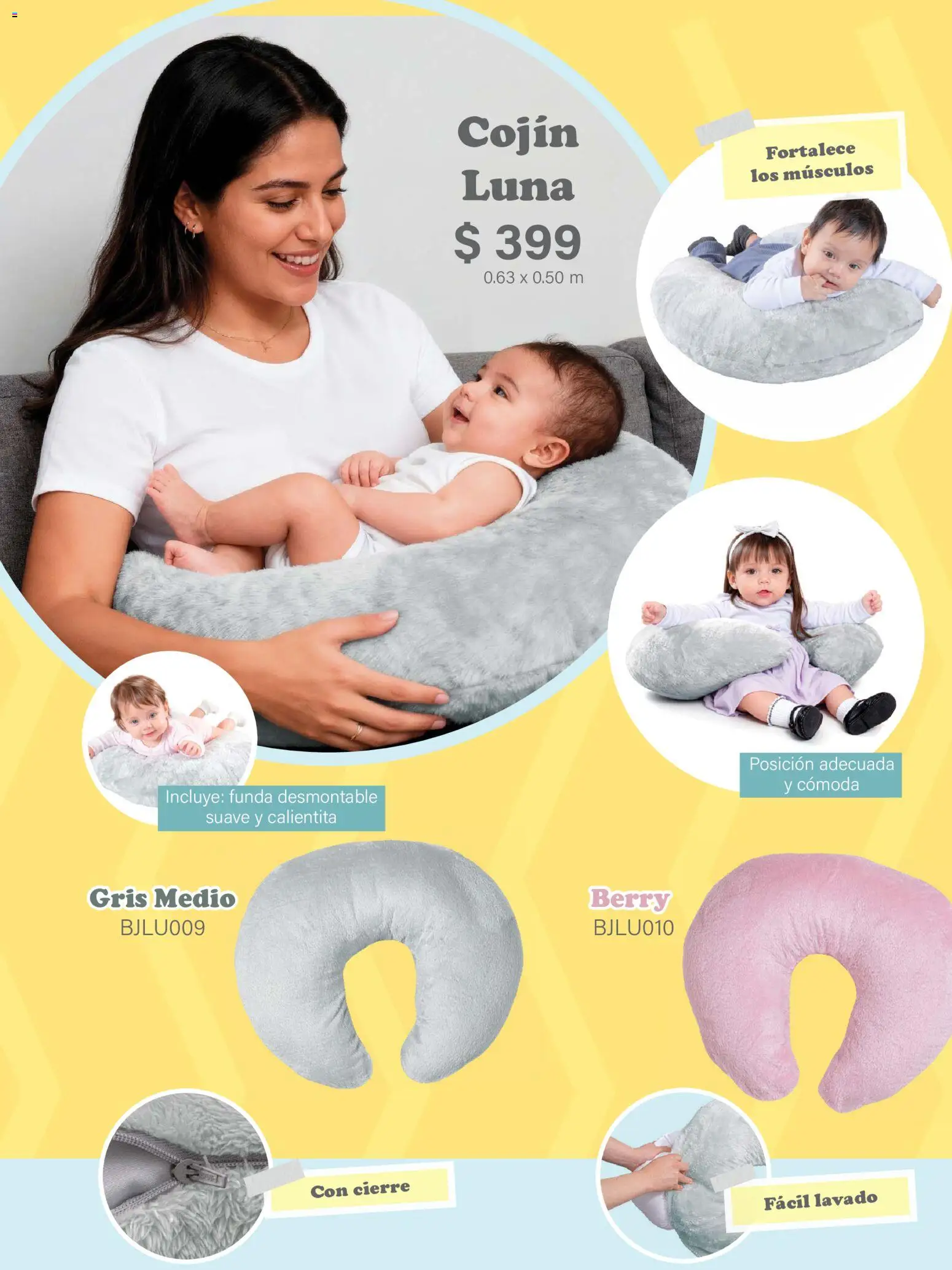 Nuevas ofertas de Colchas Concord válidas en toda la República Mexicana desde el 01.02.2026. ¡Encuentra las mejores ofertas en Colchas Concord catálogo Baby! | Página: 20 | Productos: Funda