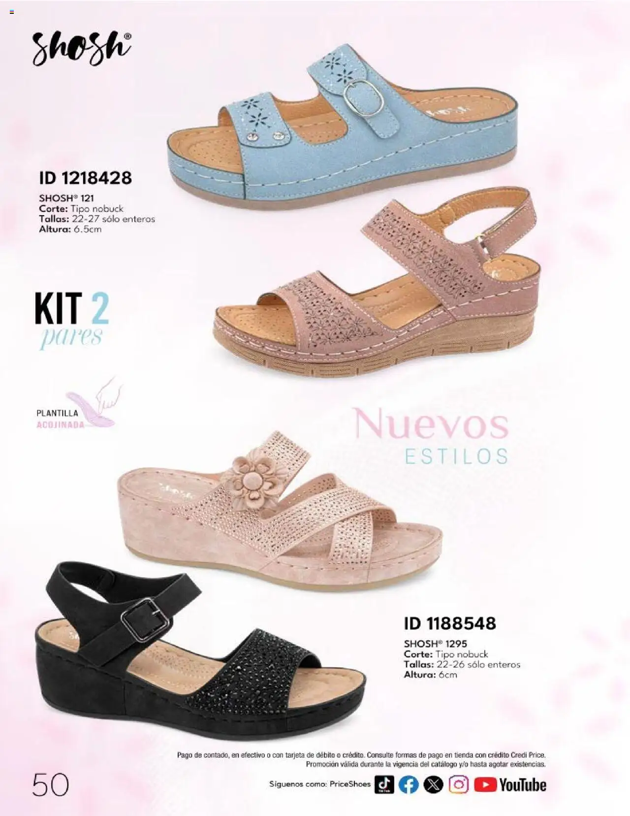 Nuevas ofertas de Price Shoes válidas en toda la República Mexicana desde el 28.04.2025. ¡Encuentra las mejores ofertas en Price Shoes catálogo Calzado PV 2025! | Página: 50