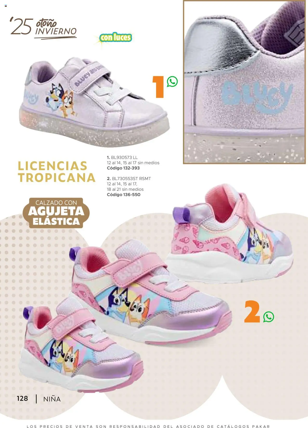 Nuevas ofertas de SC Pakar válidas en toda la República Mexicana desde el 24.07.2025. ¡Encuentra las mejores ofertas en SC Pakar - Catálogo Nina otoño / invierno! | Página: 128