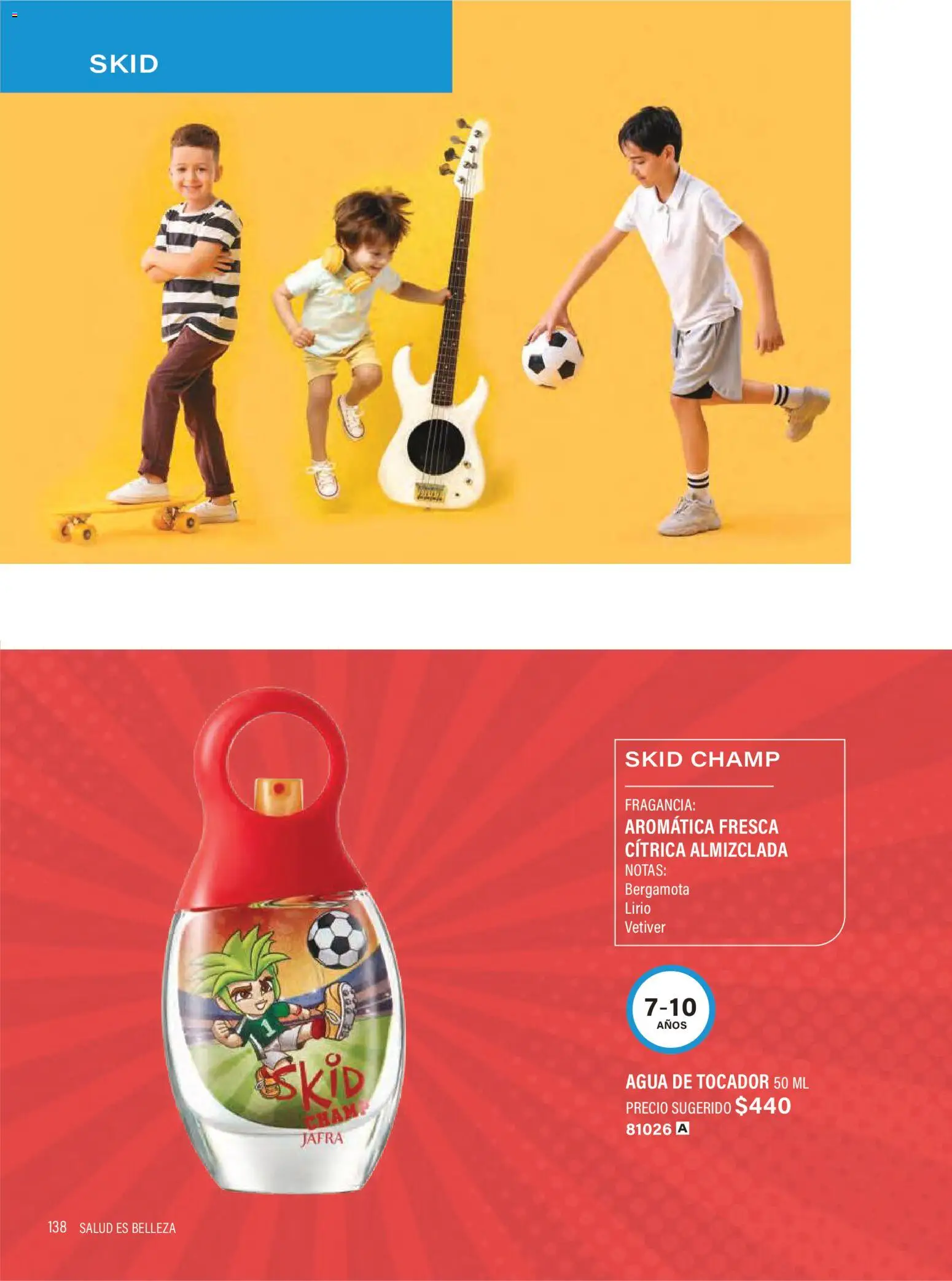 Nuevas ofertas de JAFRA válidas en toda la República Mexicana desde el 01.02.2026. ¡Encuentra las mejores ofertas en JAFRA catálogo Organizador de Ventas! | Página: 136 | Productos: Agua, Fragancia