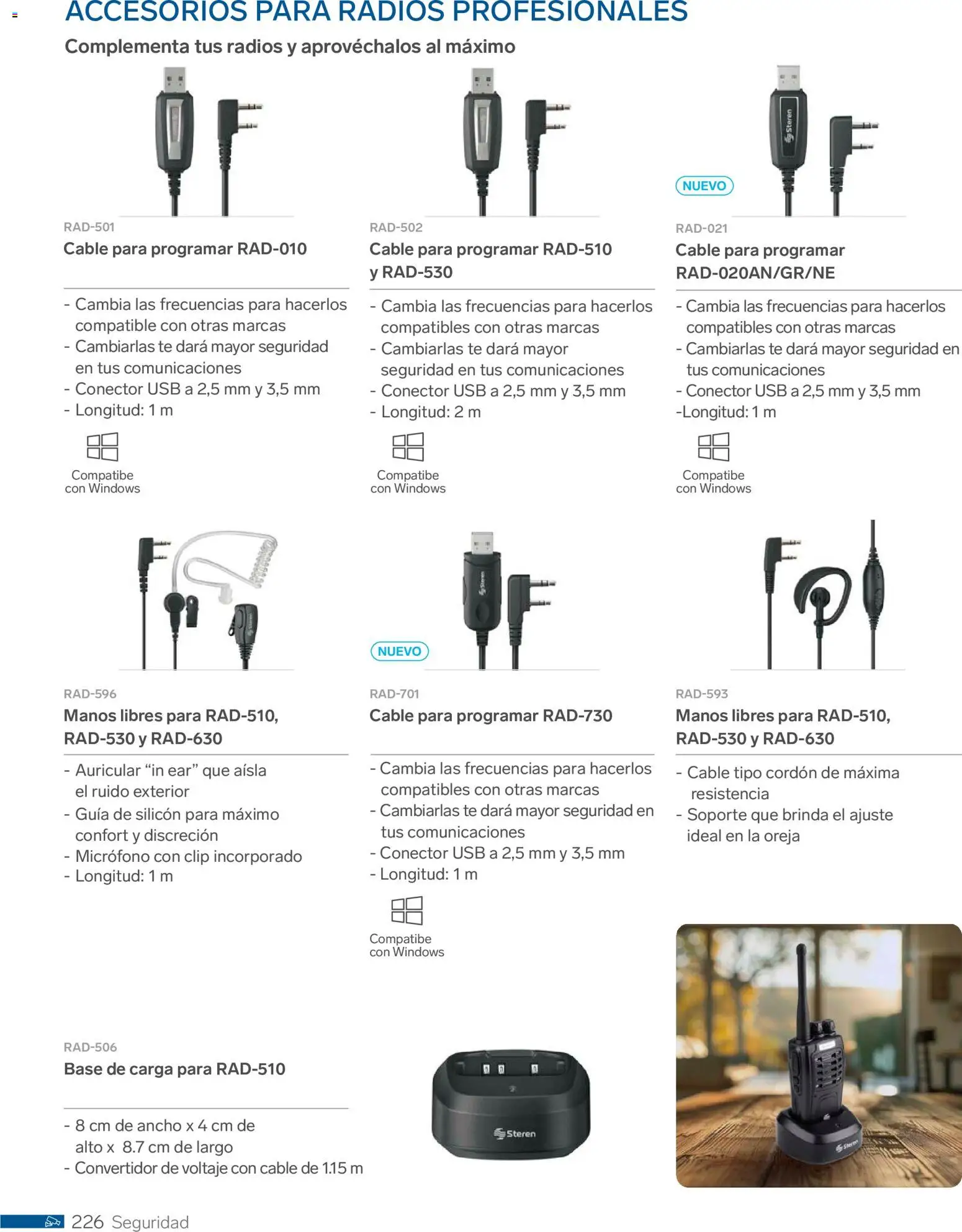 Nuevas ofertas de Steren válidas en toda la República Mexicana desde el 01.01.2026. ¡Encuentra las mejores ofertas en Steren catálogo! | Página: 238 | Productos: Usb, Cable, Conector, Micrófono