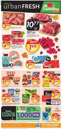 Preview of Sobeys - Weekly Flyer - Urban Fresh from shop Sobeys valid from 02.10.2025