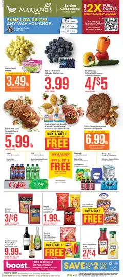 Preview of Mariano's weekly ads valid from 22.04.2026