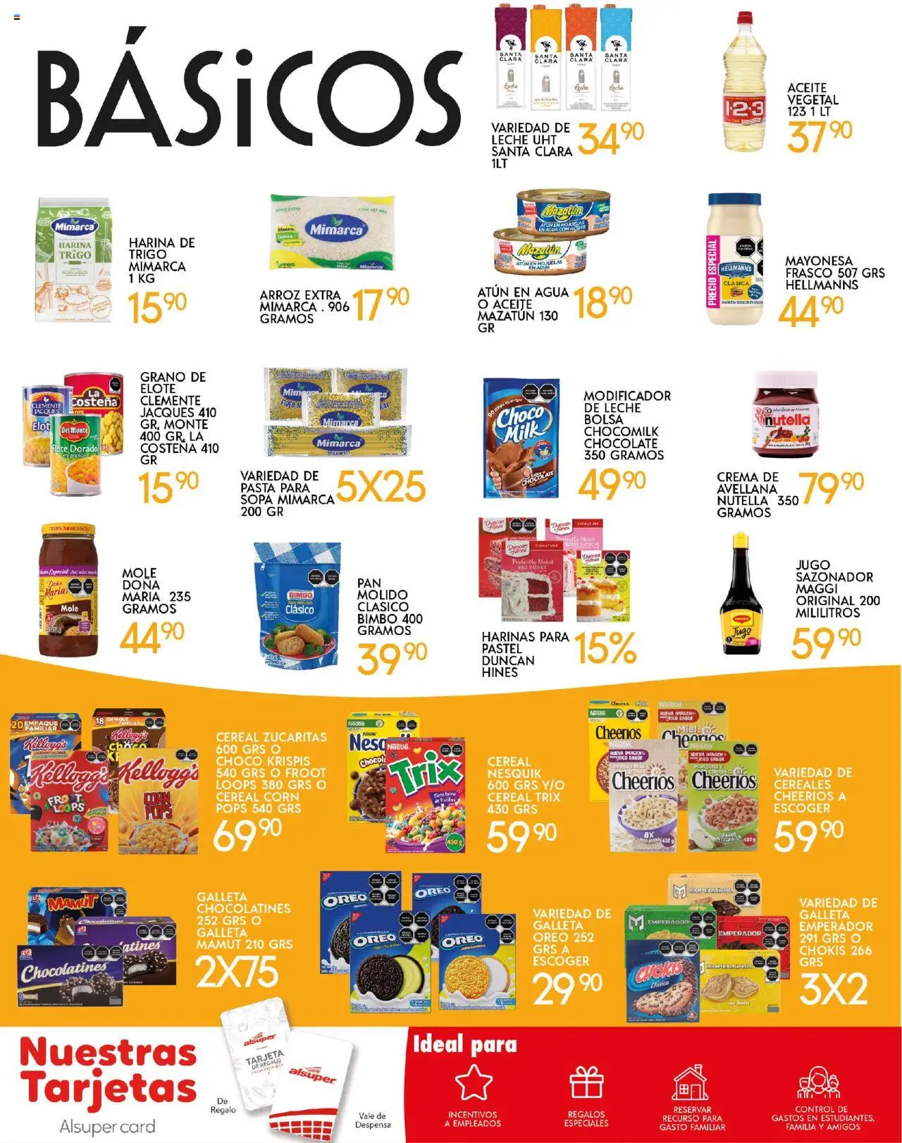 Nuevas ofertas de Alsuper válidas en toda la República Mexicana desde el 23.09.2025. ¡Encuentra las mejores ofertas en Alsuper - Folleto! | Página: 6 | Productos: Atún, Chocolate, Jugo, Pasta