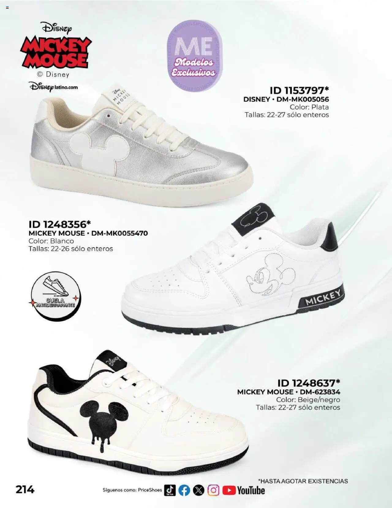Nuevas ofertas de Price Shoes válidas en toda la República Mexicana desde el 19.10.2025. ¡Encuentra las mejores ofertas en Price Shoes catálogo Exclusivos 2025! | Página: 214
