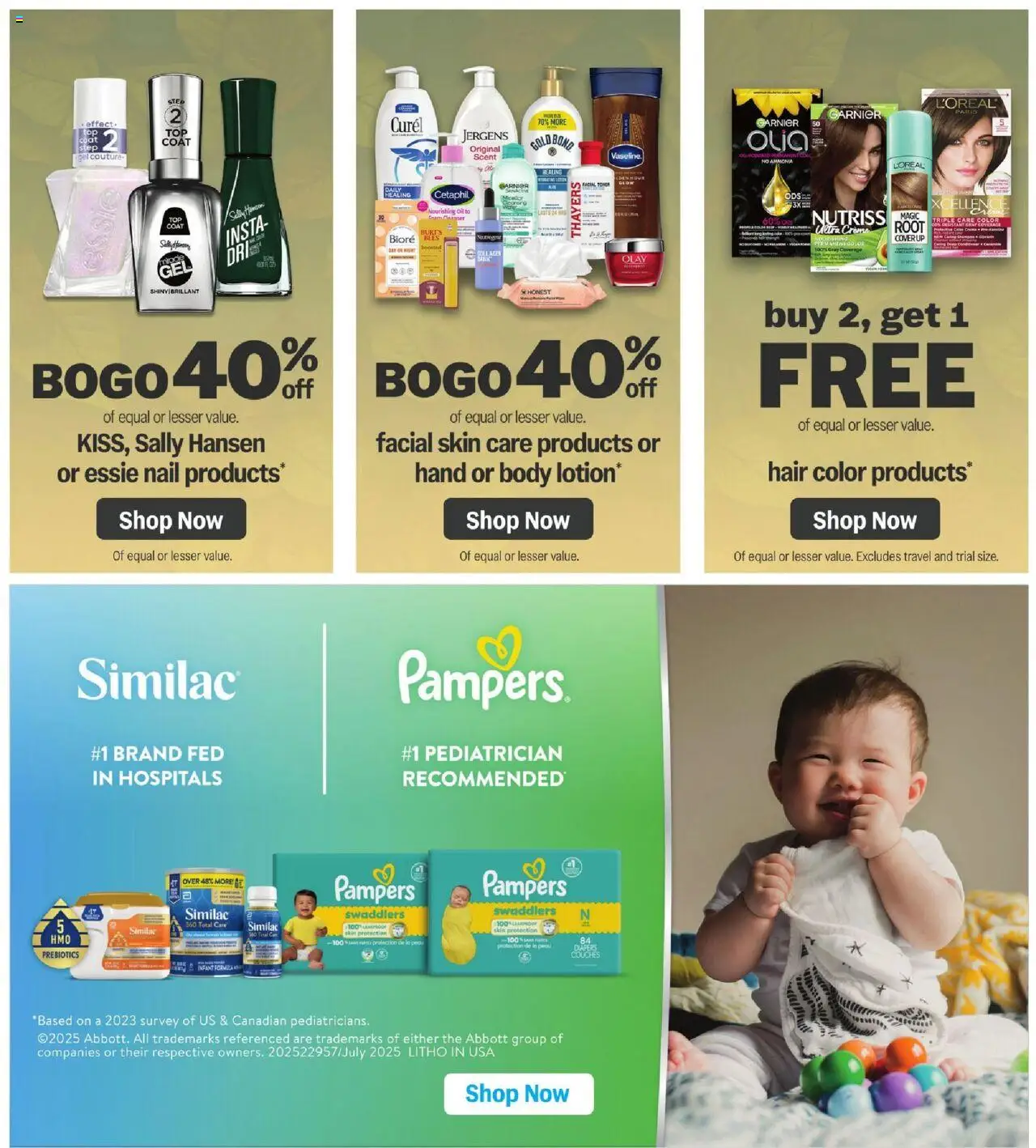 Meijer Weekly Ad - MI - valid from 01.10.2025 | Page: 38 | Products: Nail, Hair color, Coat, Toner