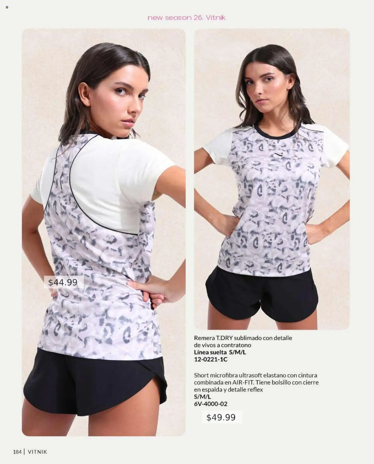 Vitnik catálogo │ válido desde el 07.10.2025 | Página: 184 | Productos: Remera, Short