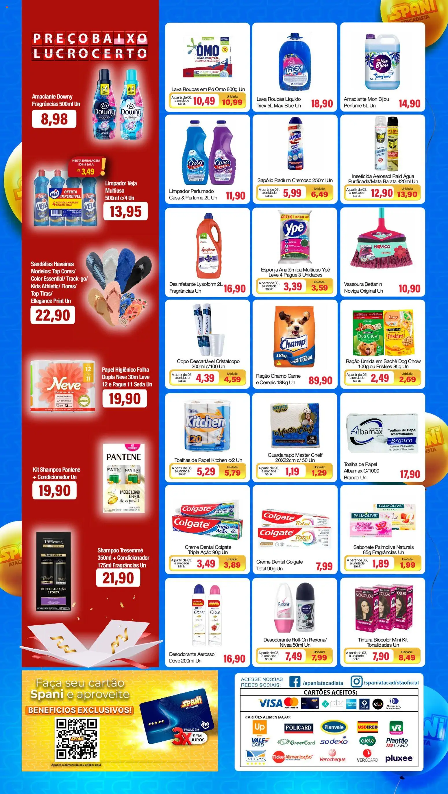 Spani Atacadista Folheto - válido de 14.04.2026 | Página: 4 | Produtos: Pó, Desodorante, Sal, Guardanapo