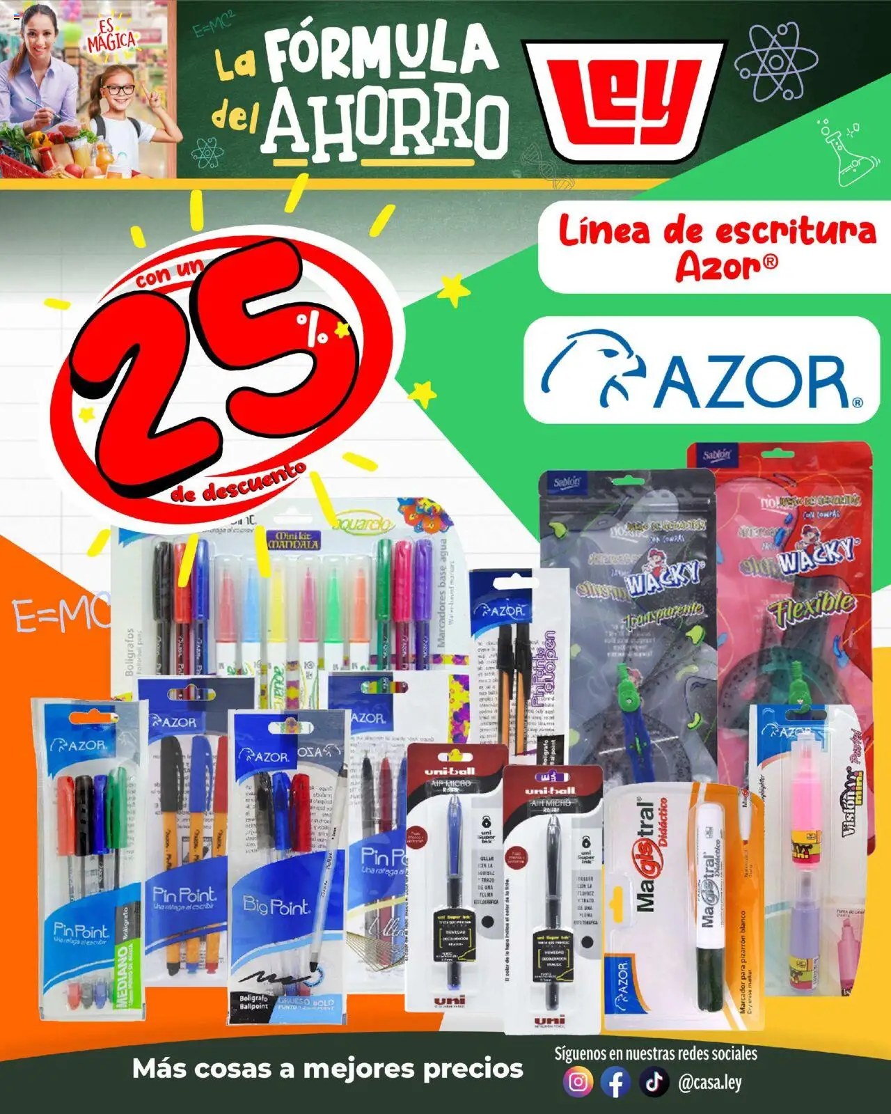 Nuevas ofertas de Casa Ley válidas en toda la República Mexicana desde el 01.08.2025. ¡Encuentra las mejores ofertas en Casa Ley - Folleto Formula del ahorro - Frontera! | Página: 10 | Productos: Agua, Pizarrón, Flexible