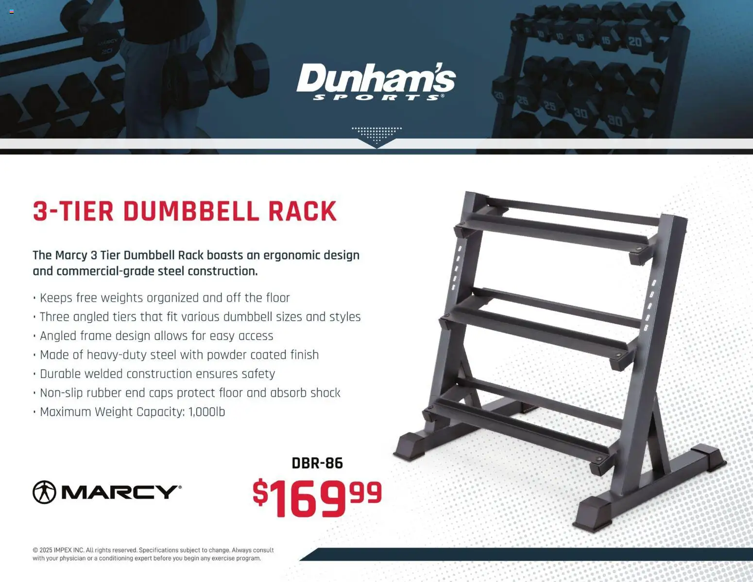 Dunham's Sports Marcy Weight Training Guide - valid from 20.11.2025 | Page: 25 | Products: Powder, Shock, Weight