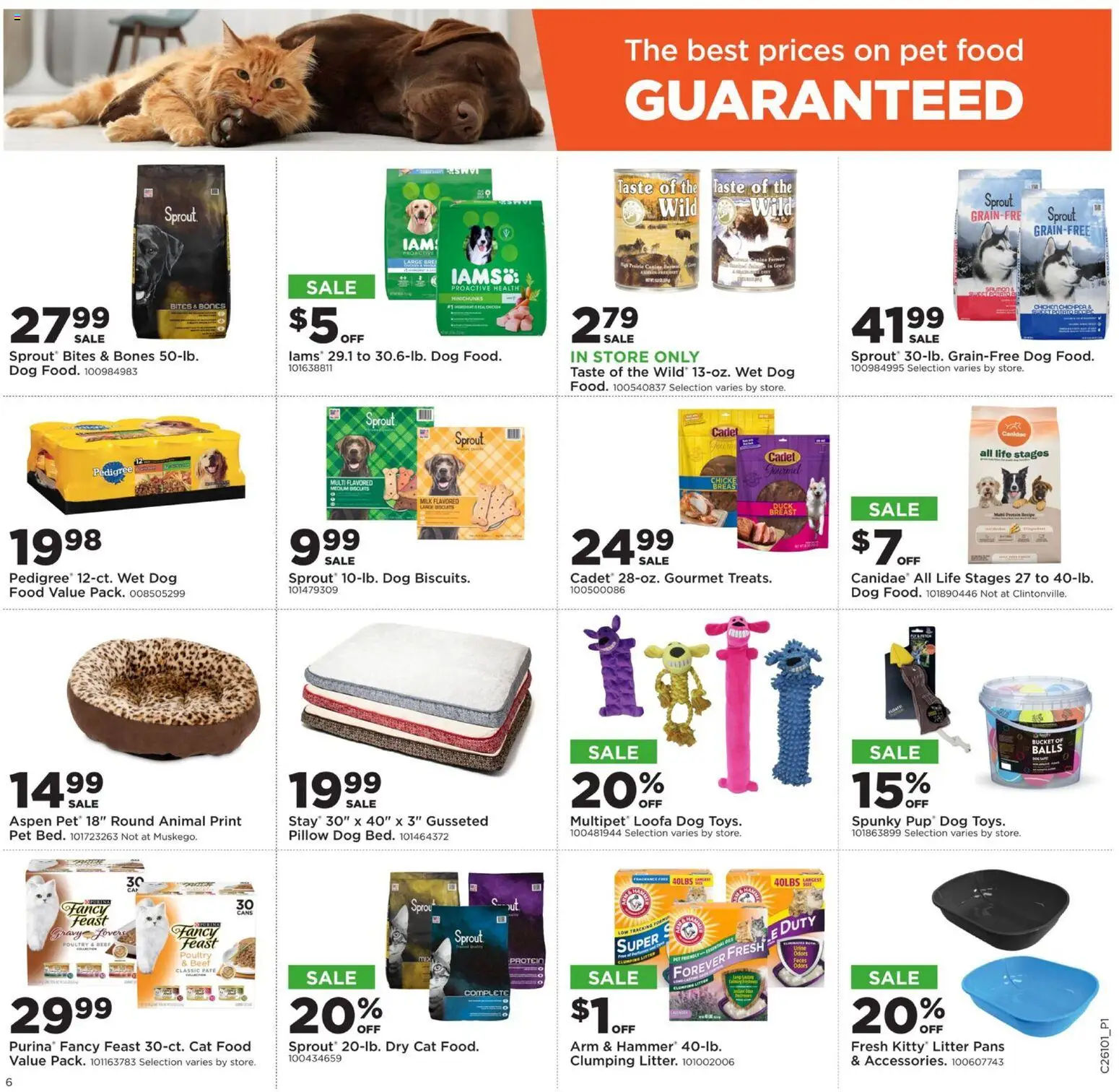 Mills Fleet Farm Weekly Ad - valid from 02.03.2026 | Page: 8 | Products: Pillow, Milk, Beef, Poultry