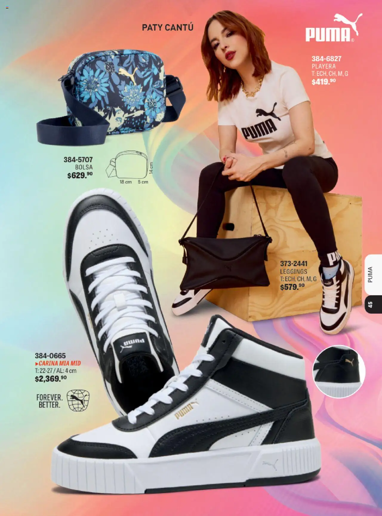 Nuevas ofertas de Andrea válidas en toda la República Mexicana desde el 13.08.2025. ¡Encuentra las mejores ofertas en Andrea - Catálogo Andrea Sport! | Página: 42 | Productos: Leggings, Bolsa, Playera