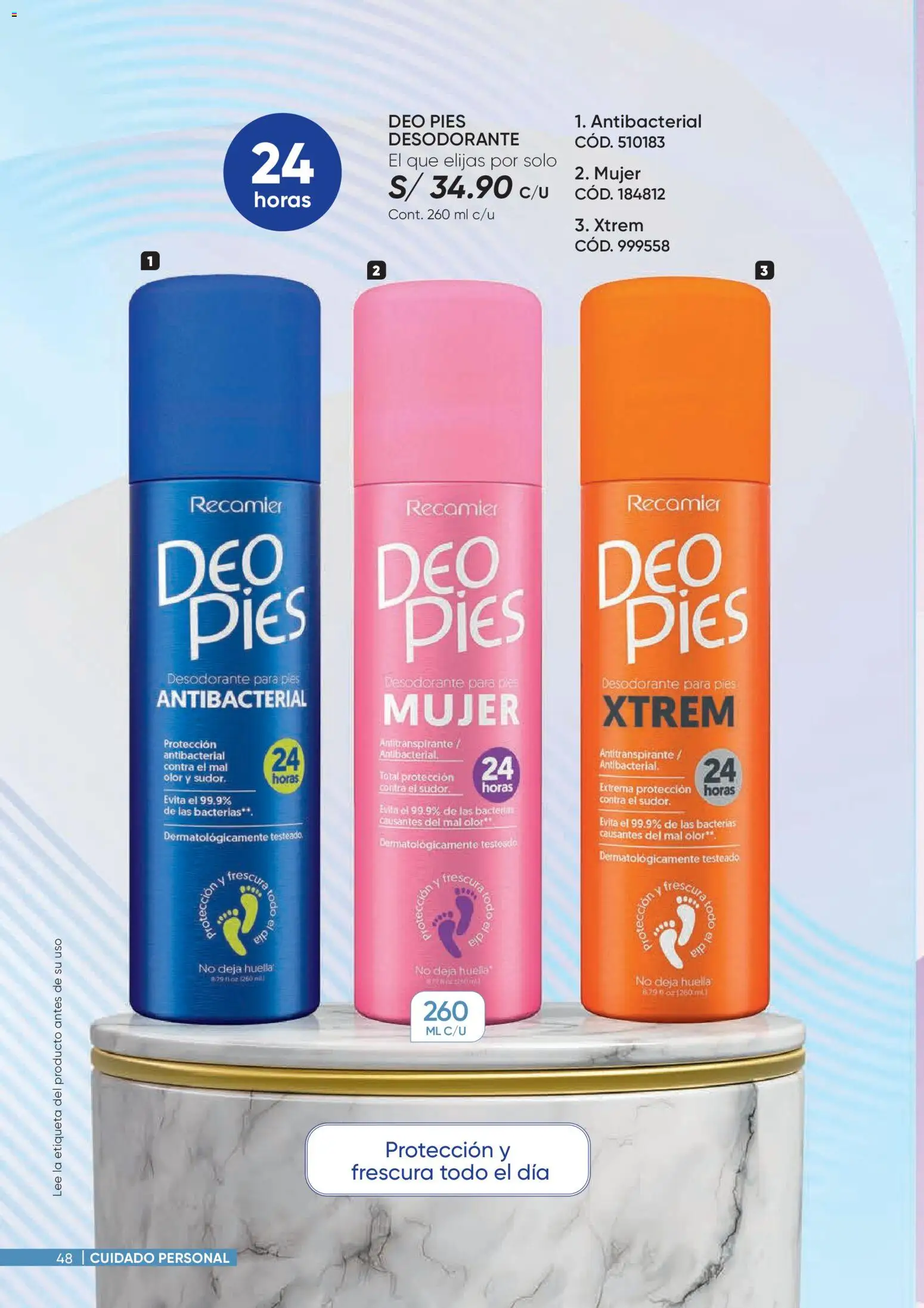 Catálogo Azzorti válido desde 26.01.2026 | Página: 48 | Productos: Desodorante, Antitranspirante