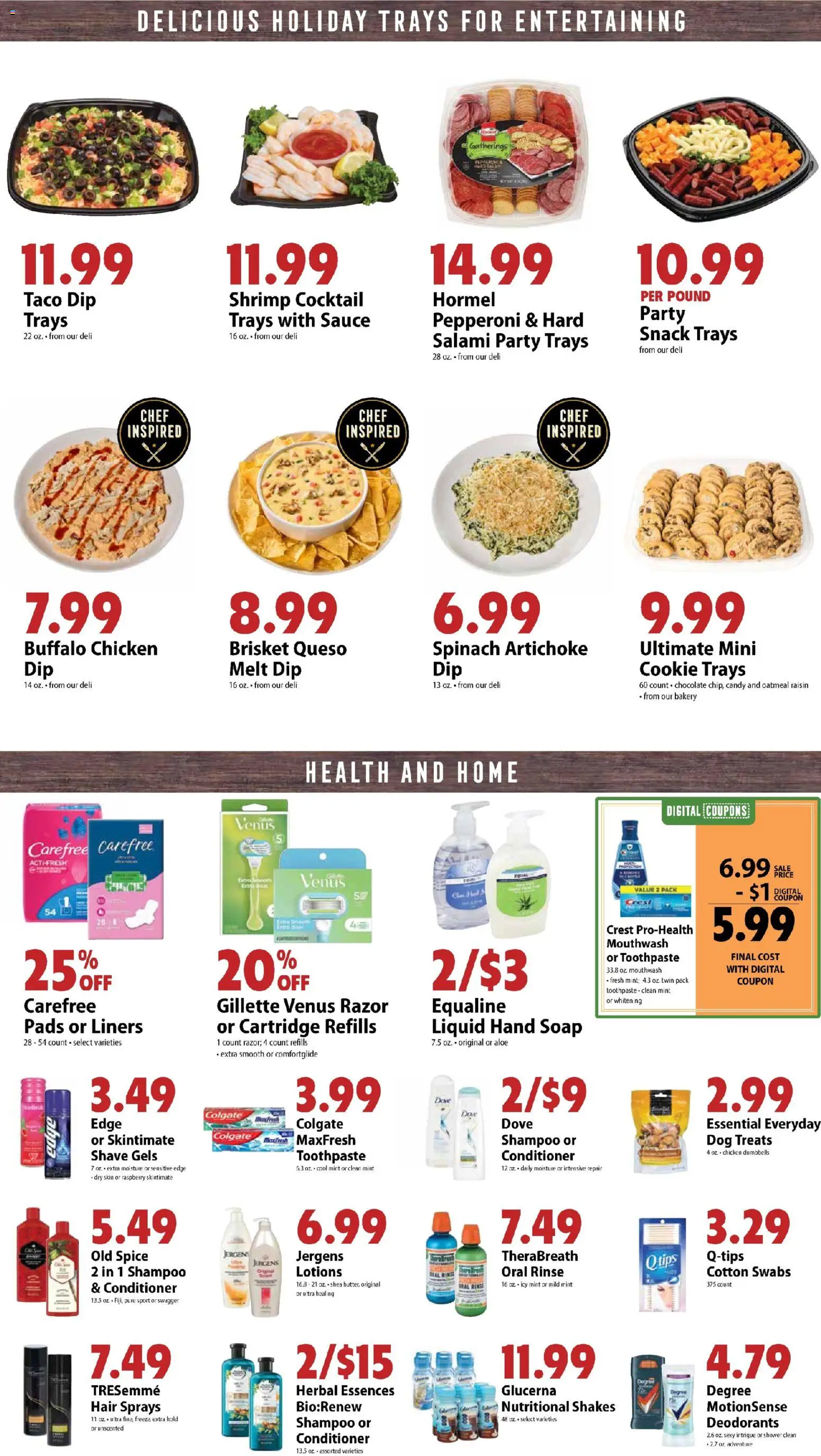 Festival Foods Weekly Ad - valid from 17.12.2025 | Page: 9 | Products: Dog Treats, Conditioner, Soap, Pads