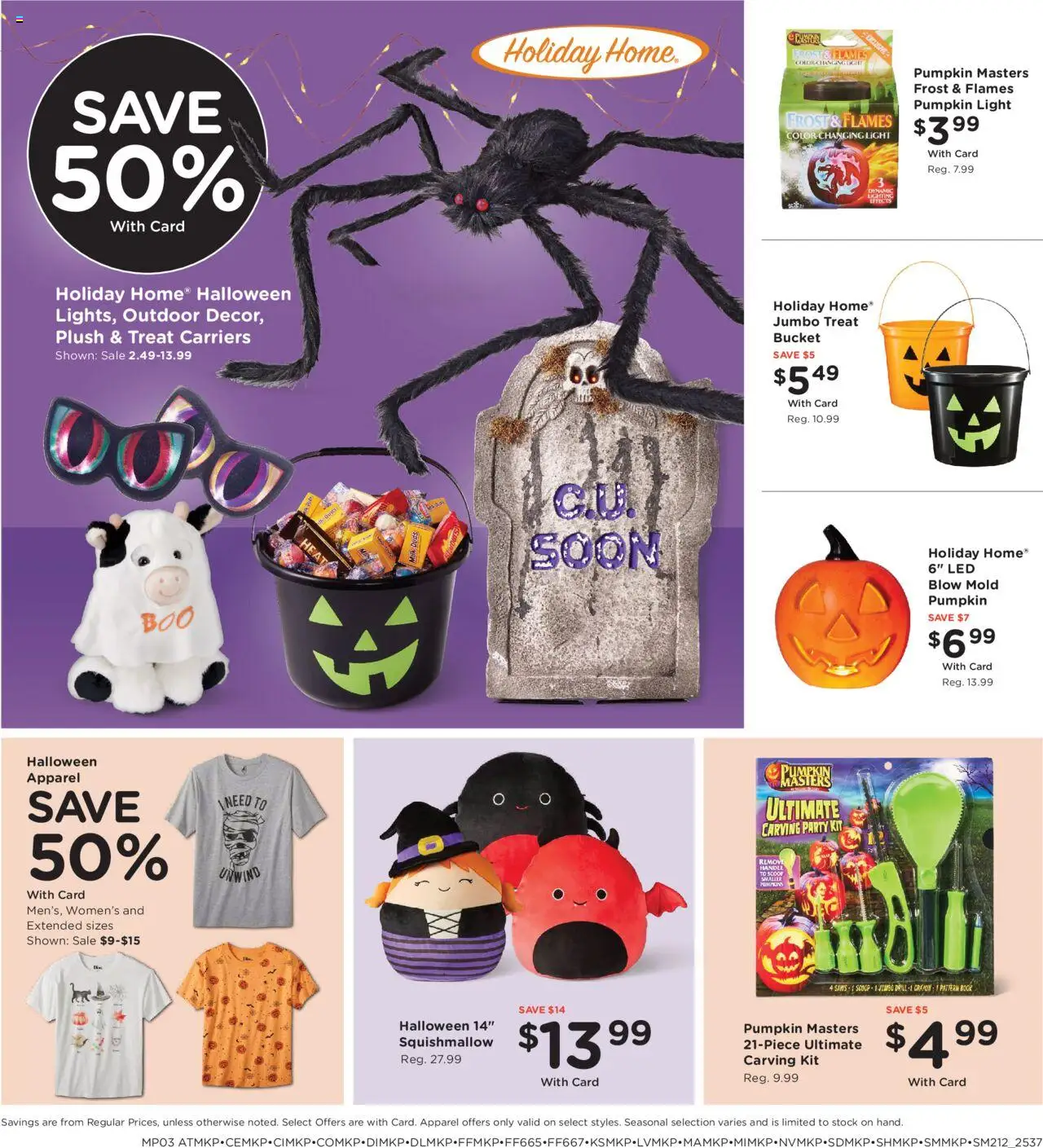 King Soopers Home & Apparel - valid from 15.10.2025 | Page: 3 | Products: Shorts, Pumpkin