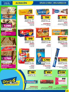 Carrefour Maxi catálogo │ válido desde el 14.07.2025 | Página: 21 | Productos: Peso, Galletitas, Frutilla, Chocolate