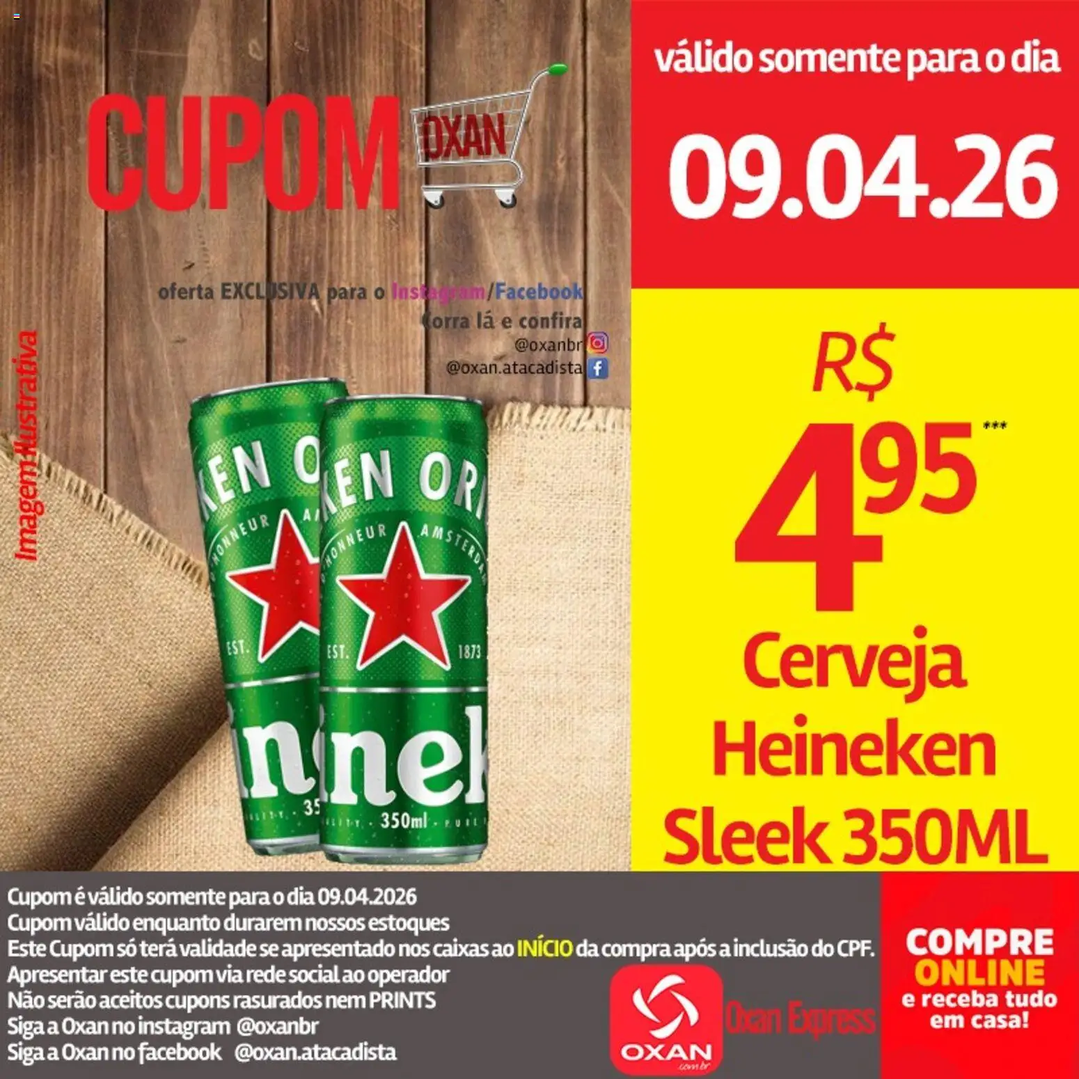 Oxan Atacadista Folheto - válido de 09.04.2026 | Página: 15 | Produtos: Cerveja, Heineken