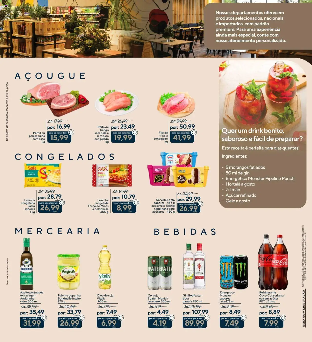 Coop Folheto - válido de 23.09.2025 | Página: 3 | Produtos: Cola, Tilápia, Monster, Soja