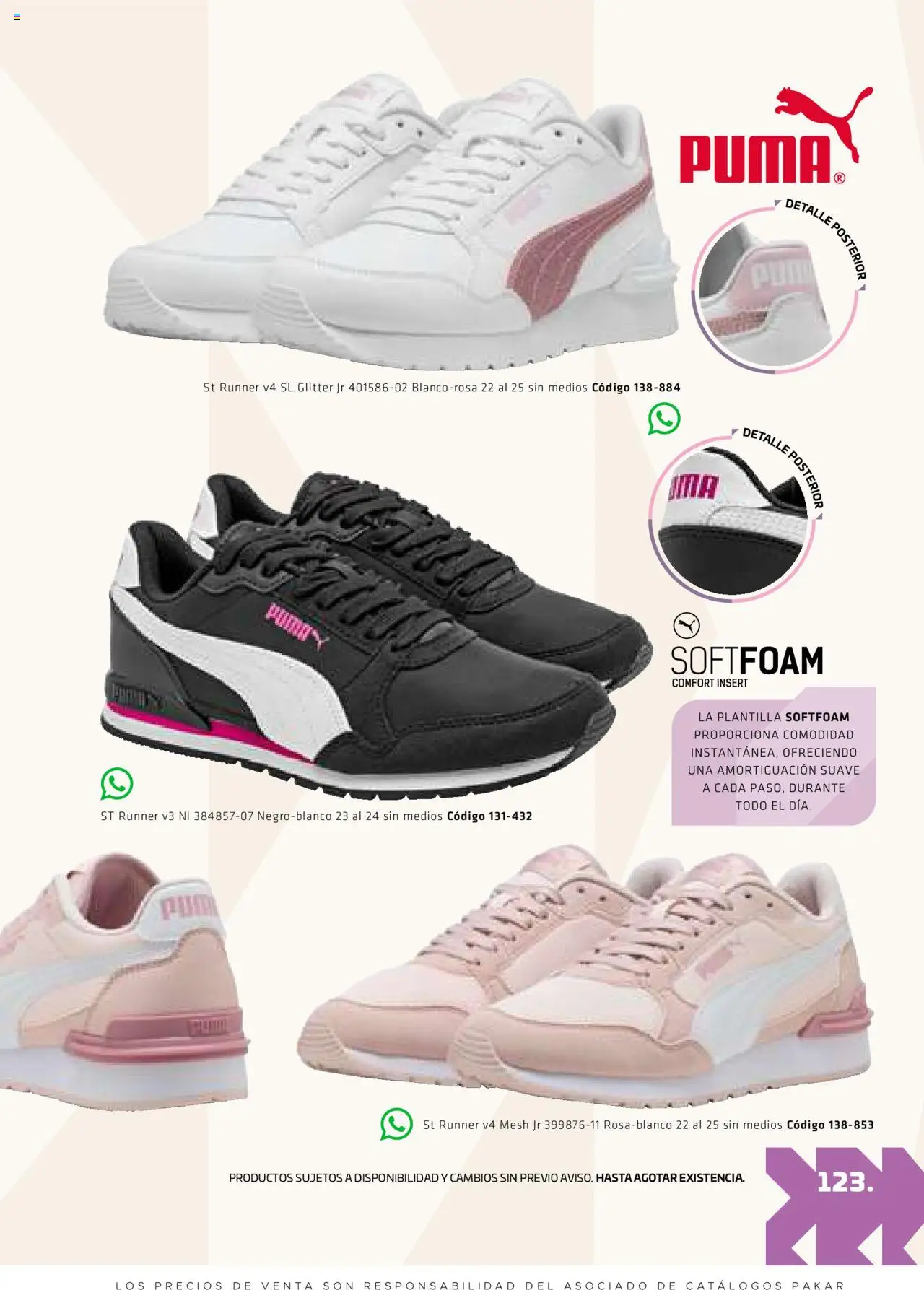 Nuevas ofertas de SC Pakar válidas en toda la República Mexicana desde el 29.08.2025. ¡Encuentra las mejores ofertas en SC Pakar - Catálogo Otoño Women! | Página: 123 | Productos: Glitter