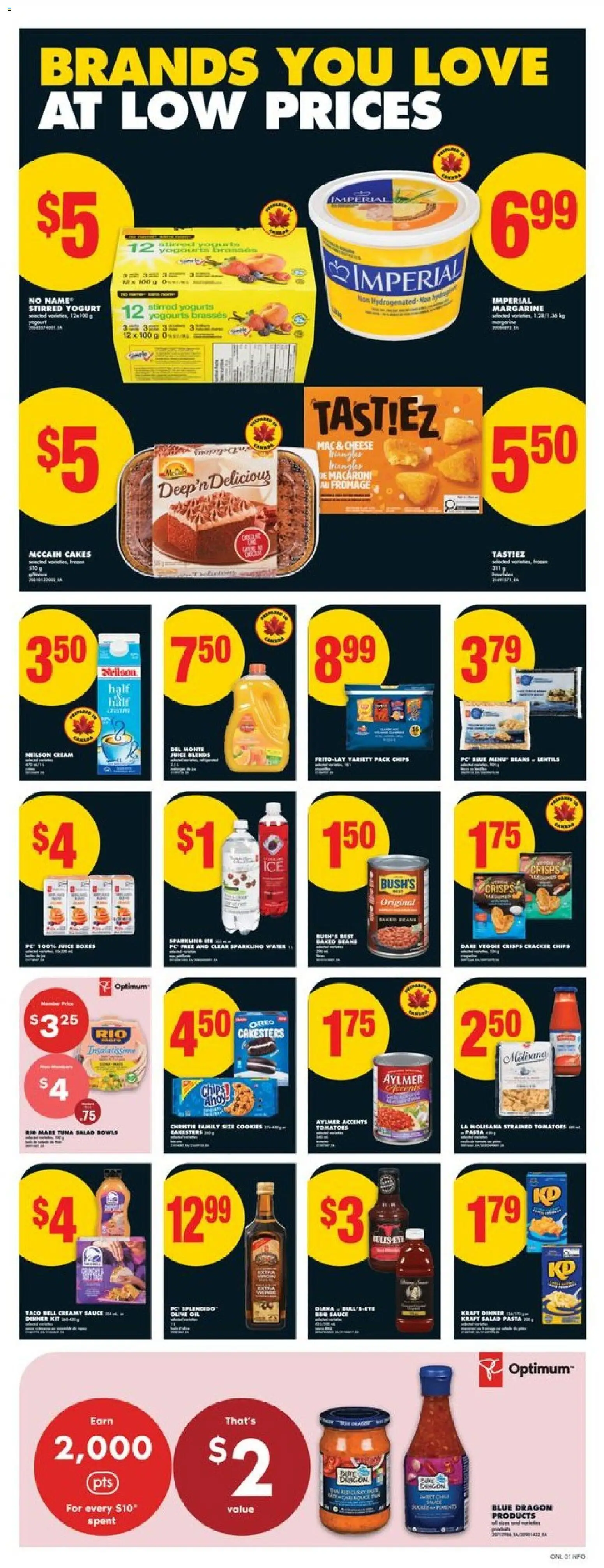 No Frills flyer valid from 05.02.2026 | Page: 8 | Products: Chips, Cookies, Yogurt, Tomatoes