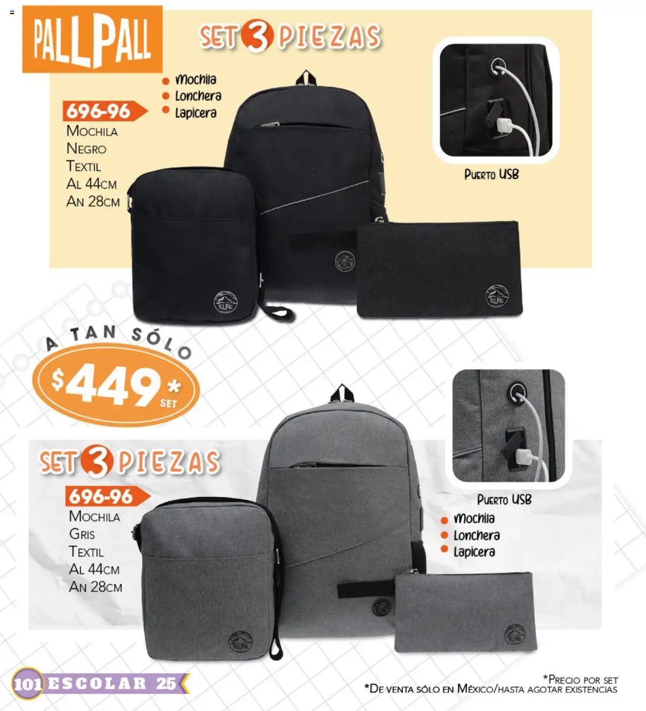 Nuevas ofertas de Cklass válidas en toda la República Mexicana desde el 14.07.2025. ¡Encuentra las mejores ofertas en Cklass catálogo Escolar! | Página: 102 | Productos: Usb, Mochila