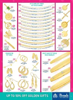 Preview of Prouds The Jewellers Catalogue - valid from 13.10.2025 | Page: 3 | Products: Chain, Earrings, Pendant
