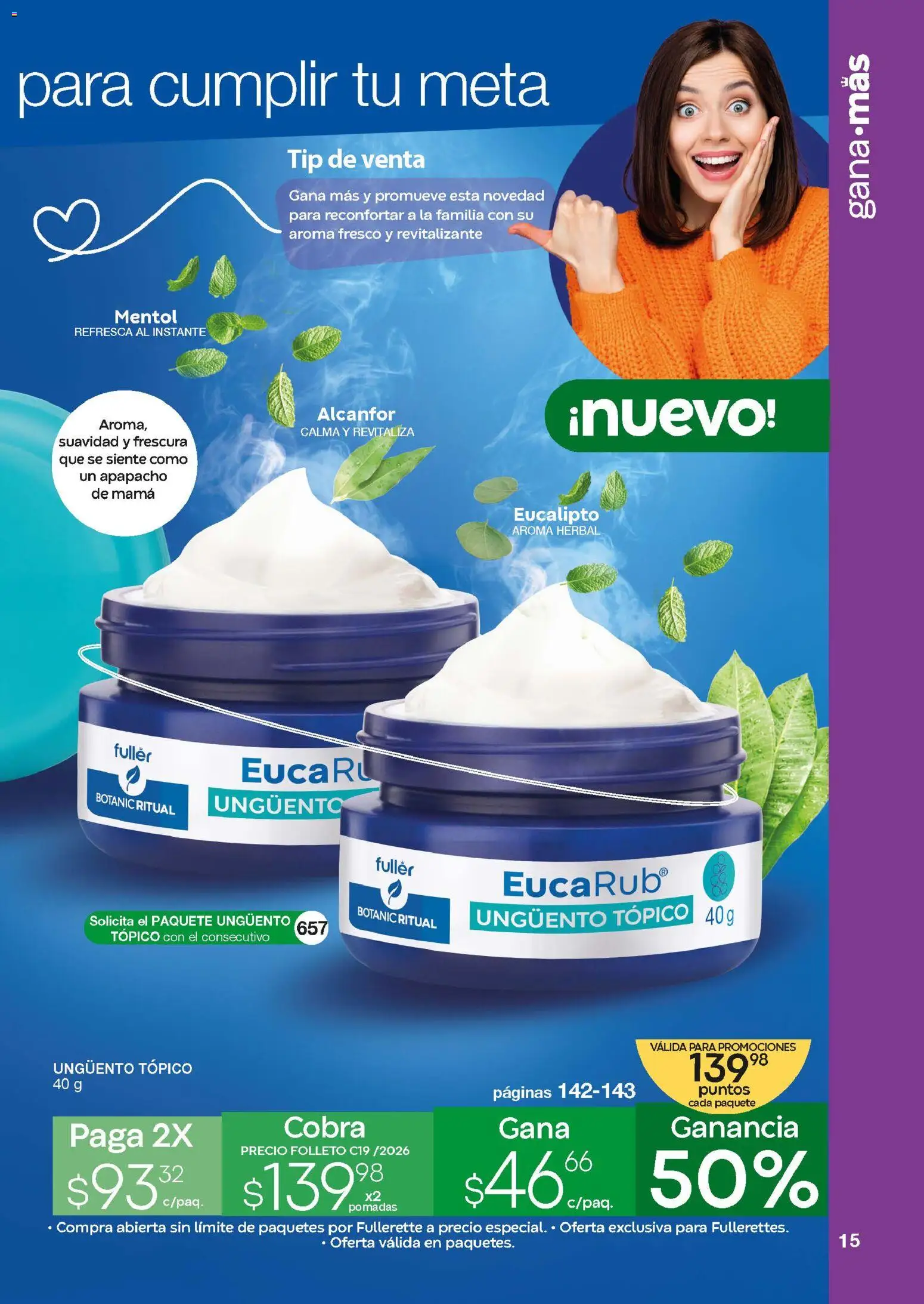 Nuevas ofertas de Fuller válidas en toda la República Mexicana desde el 24.12.2025. ¡Encuentra las mejores ofertas en Fuller Revista Gana Más C19! | Página: 15