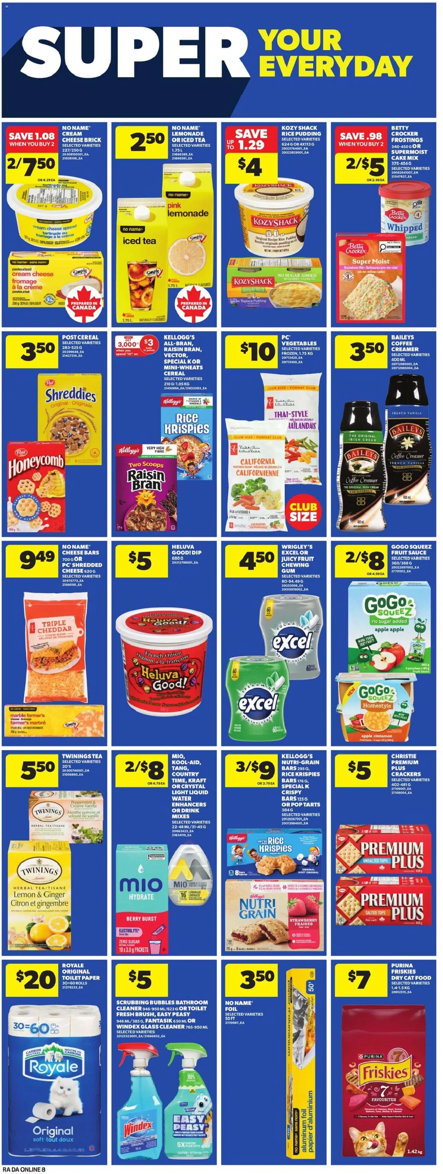 Atlantic Superstore flyer valid from 23.04.2026 | Page: 17 | Products: Tea, Cream, Cheese, Coffee