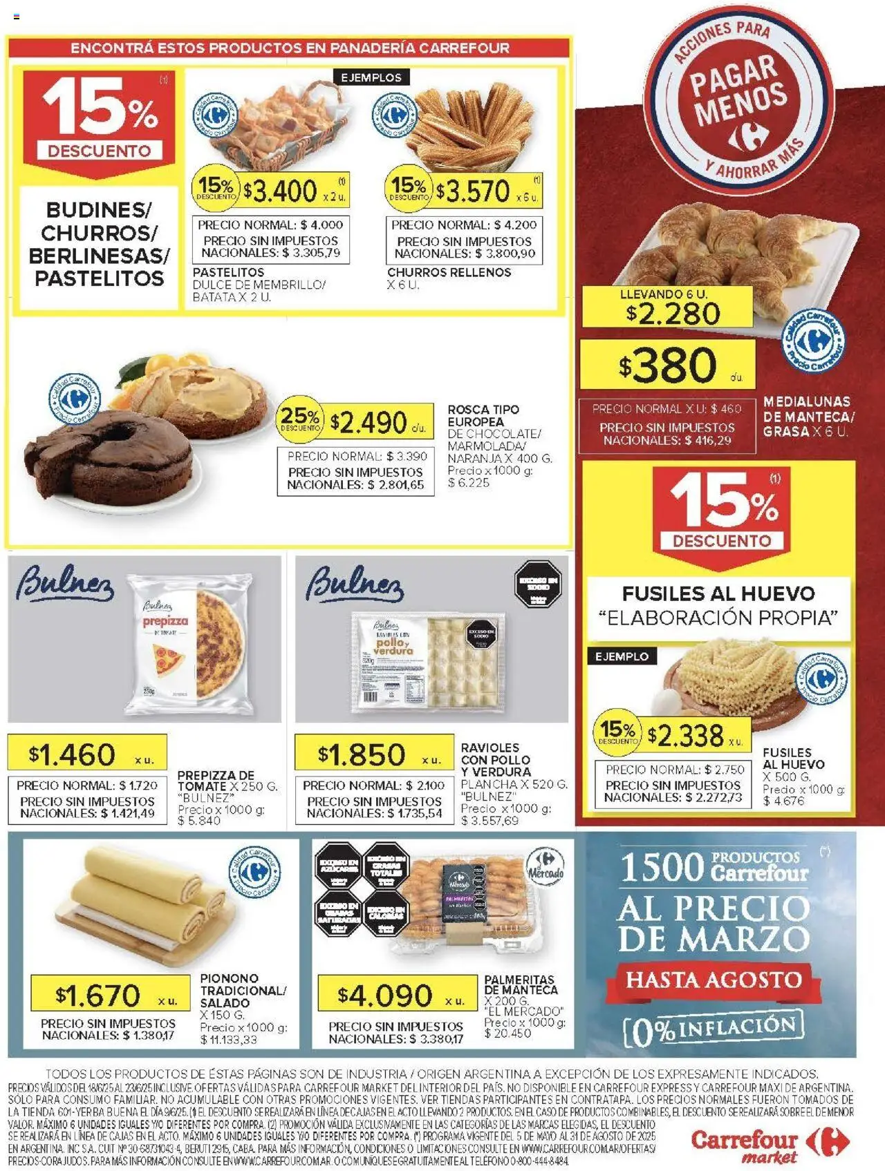 Carrefour ofertas │ válido desde el 18.06.2025 | Página: 43 | Productos: Teléfono, Panadería, Pollo, Batata