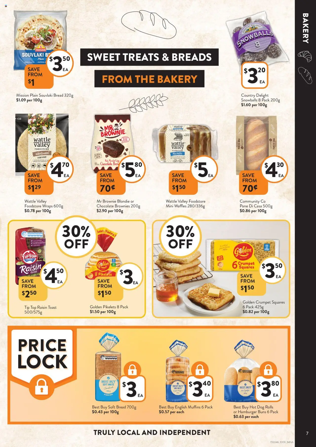 Foodworks catalogue - valid from 10.09.2025 | Page: 7 | Products: Chocolate, Muffins, Waffles, Bakery