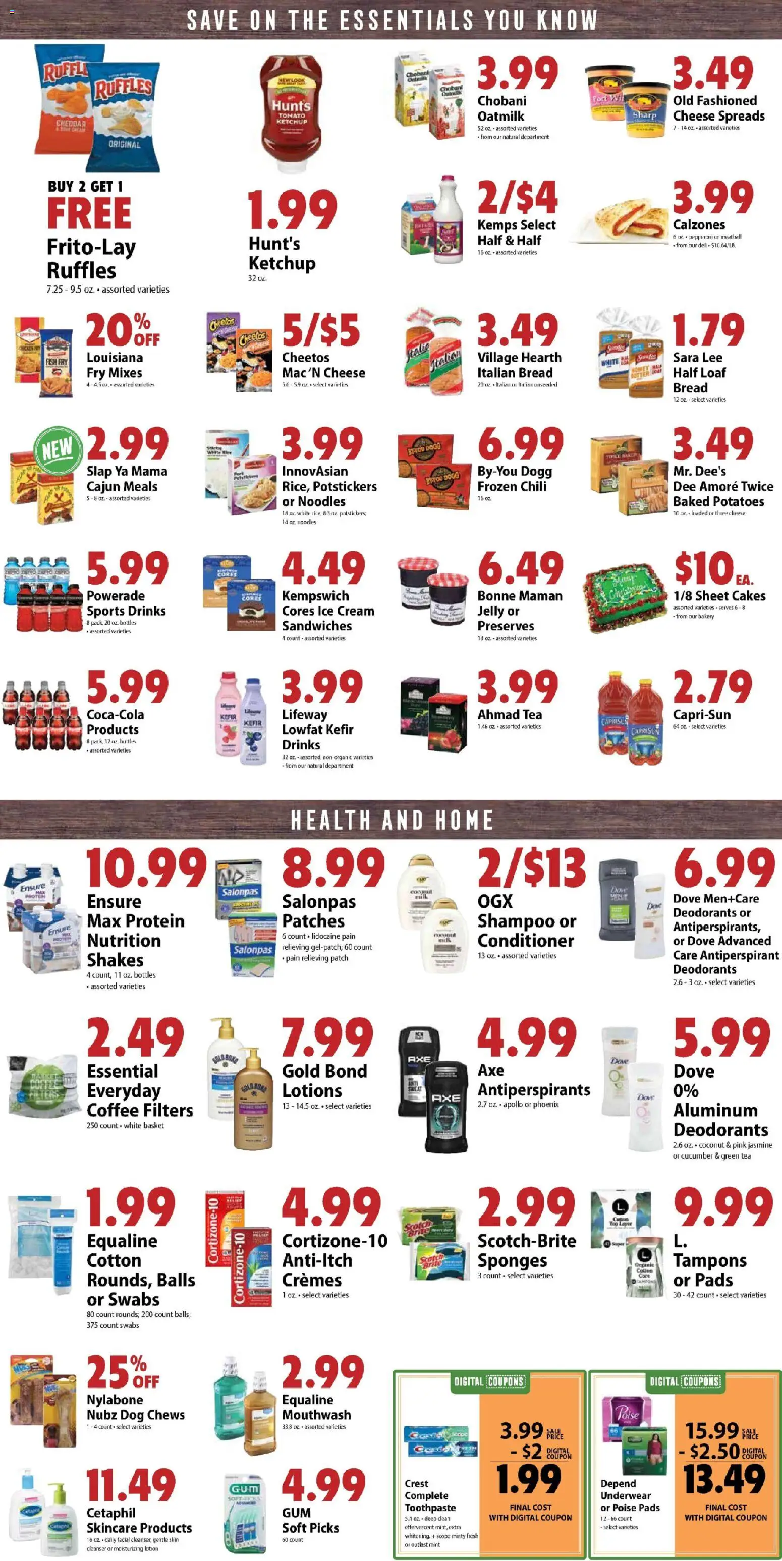 Festival Foods Weekly Ad - valid from 10.12.2025 | Page: 10 | Products: Rice, Fish, Noodles, Potatoes