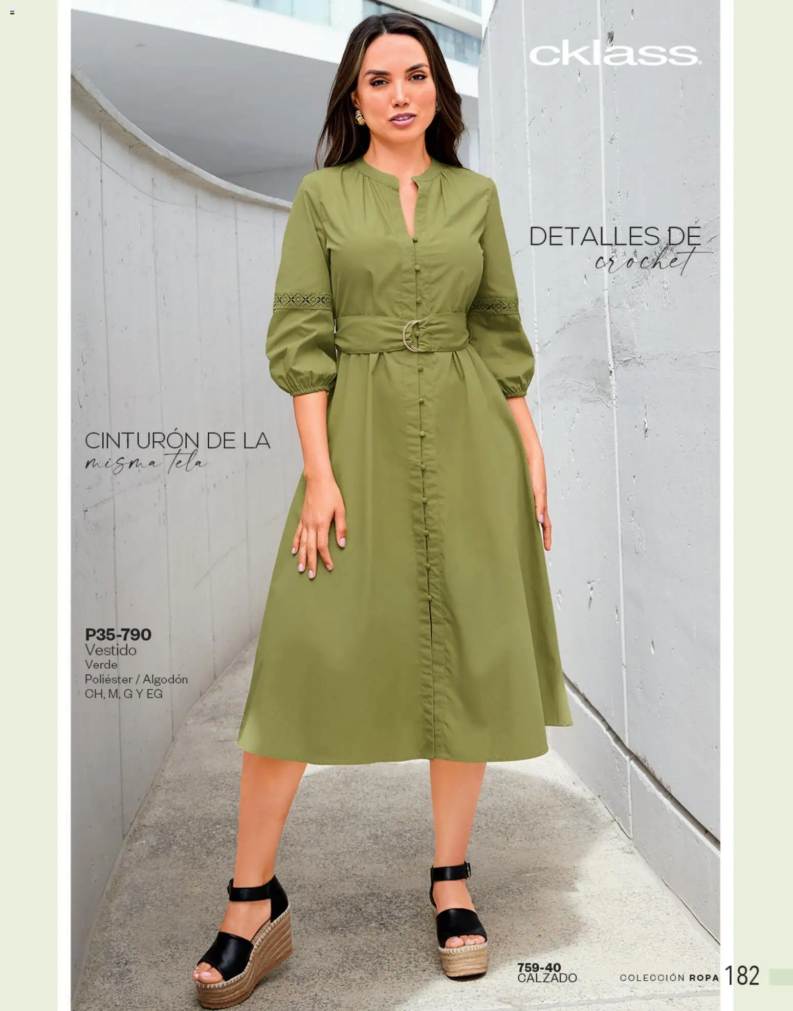 Nuevas ofertas de Cklass válidas en toda la República Mexicana desde el 05.03.2026. ¡Encuentra las mejores ofertas en Cklass catálogo Complemento Verano Ropa! | Página: 183 | Productos: Cinturón, Algodón, Ropa, Vestido