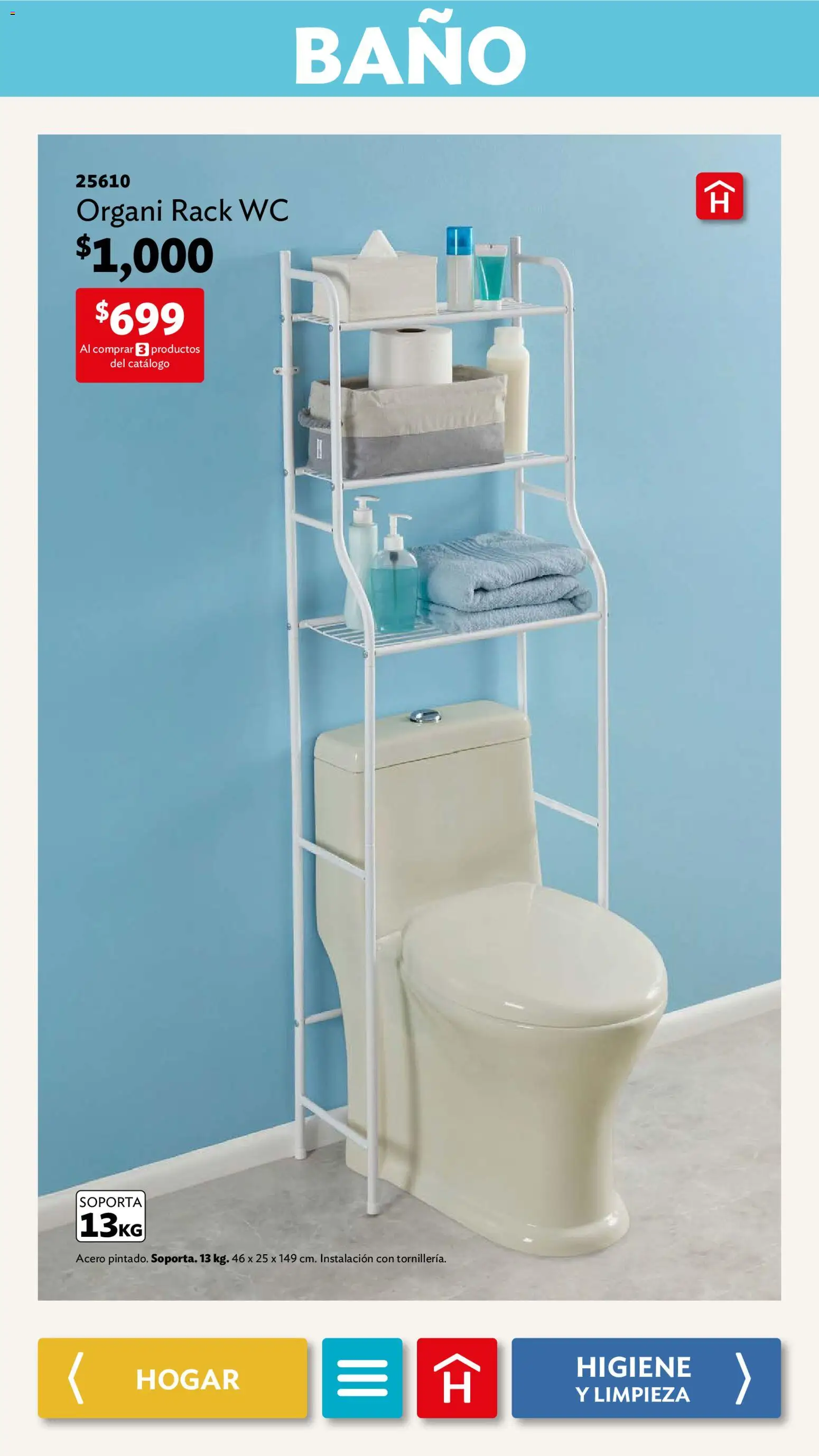 Nuevas ofertas de Betterware válidas en toda la República Mexicana desde el 05.01.2026. ¡Encuentra las mejores ofertas en Betterware campaña 1 2026! | Página: 84 | Productos: Wc, Baño