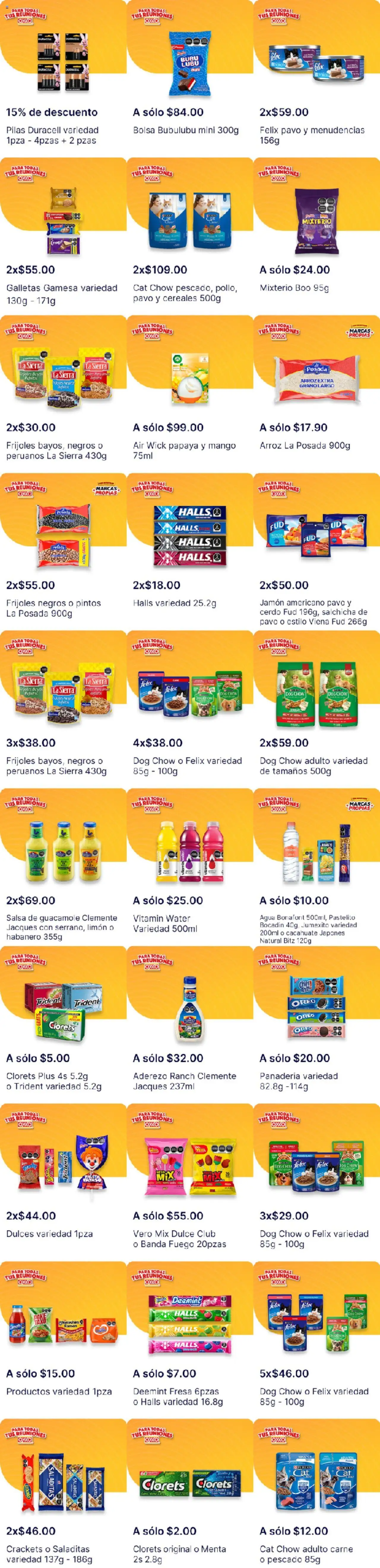 Nuevas ofertas de OXXO válidas en toda la República Mexicana desde el 18.09.2025. ¡Encuentra las mejores ofertas en OXXO - Folleto! | Página: 5 | Productos: Cacahuate, Bolsa, Galletas, Pilas