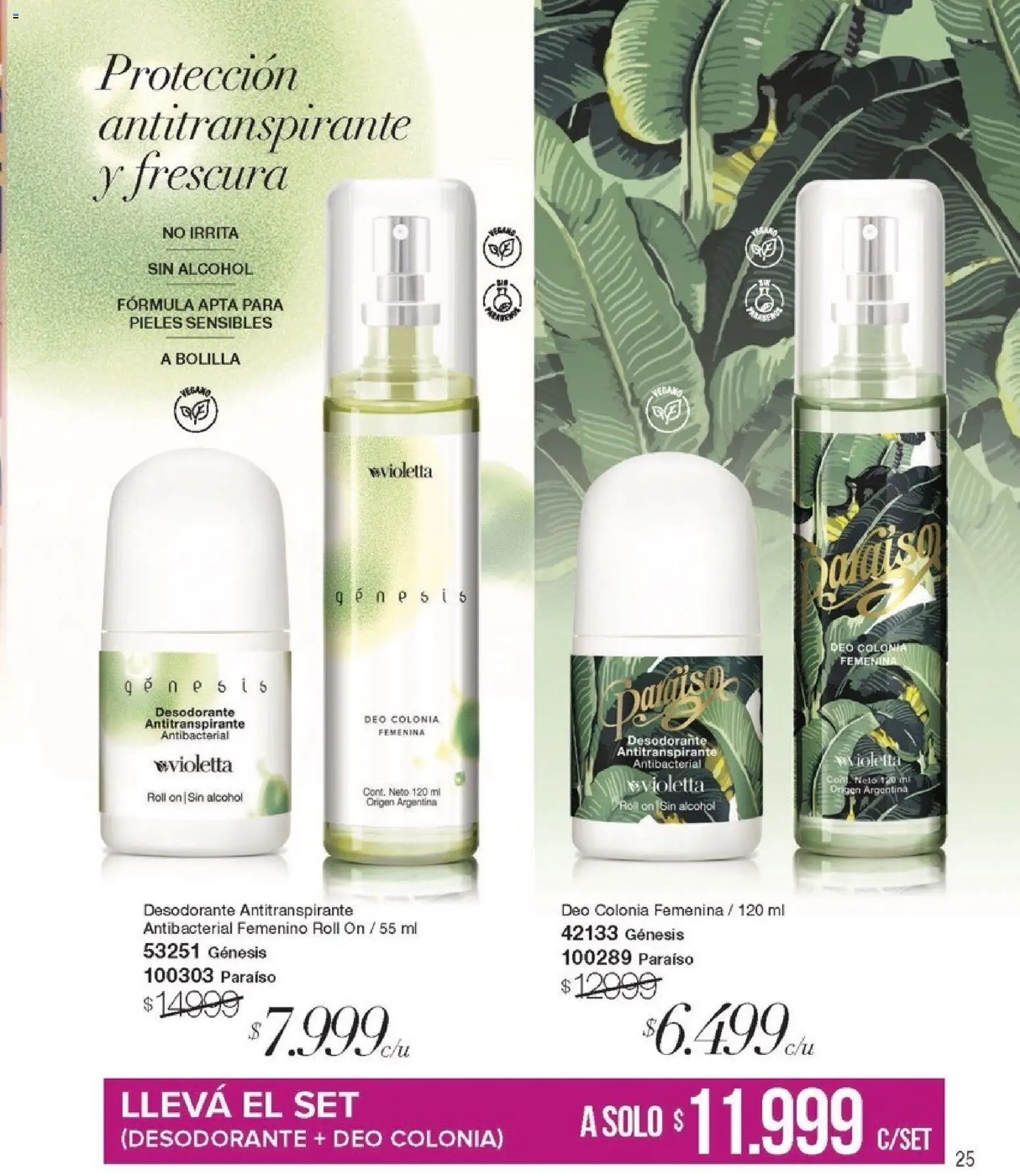 Violetta catálogo │ válido desde el 01.12.2025 | Página: 25 | Productos: Desodorante, Antitranspirante