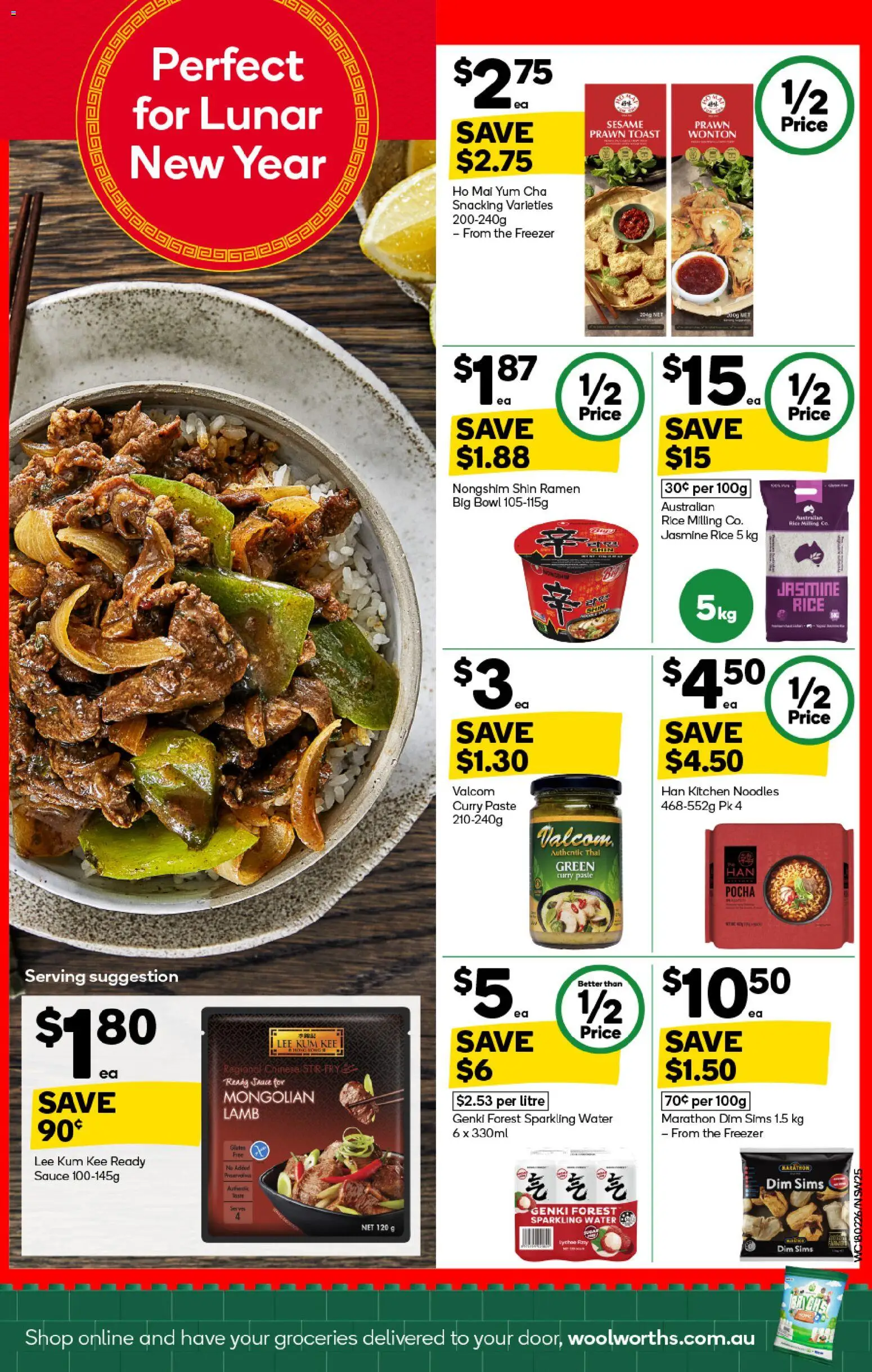 Woolworths catalogue - valid from 18.02.2026 | Page: 23 | Products: Curry, Lamb, Water, Freezer