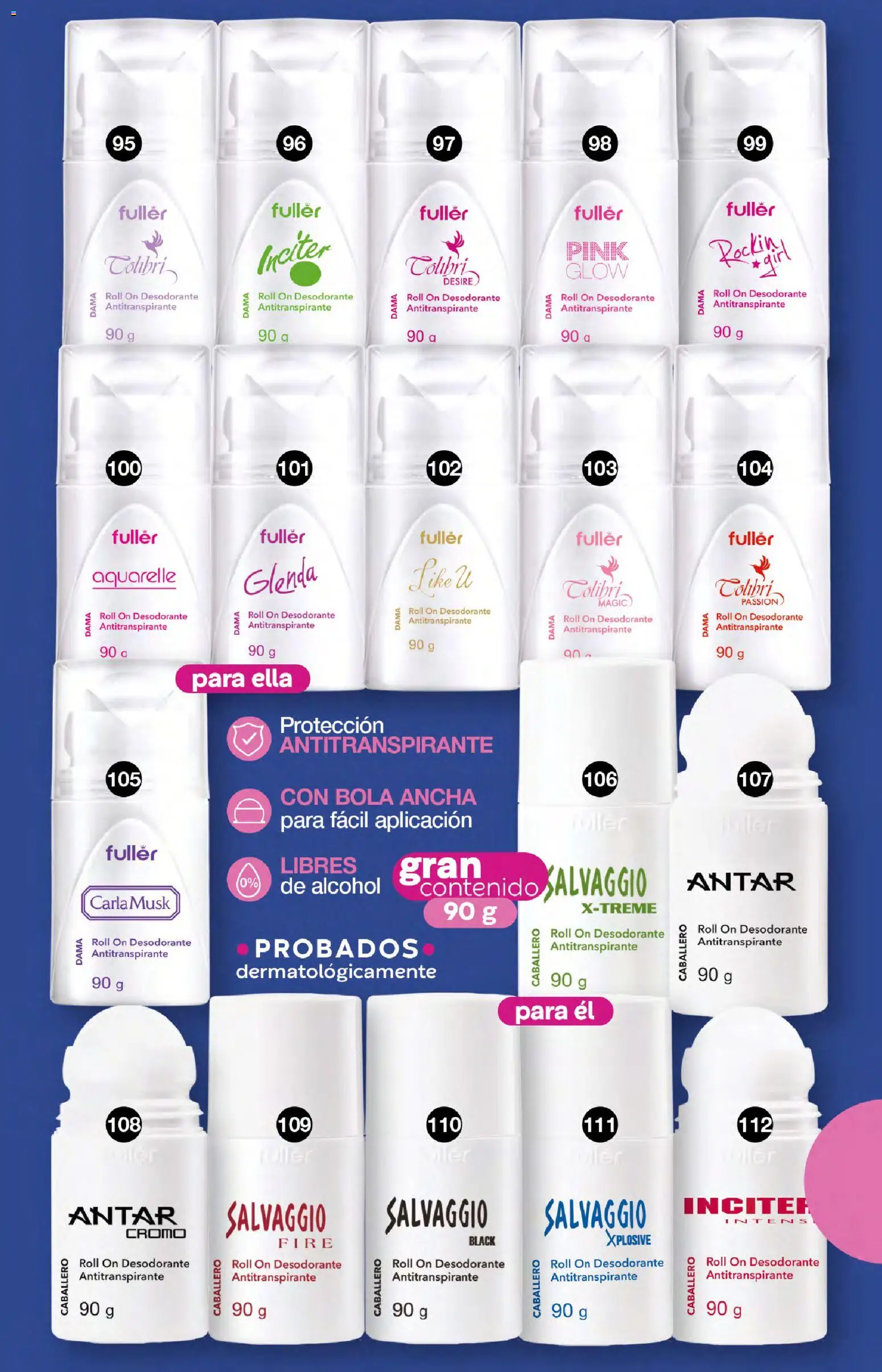 Nuevas ofertas de Fuller válidas en toda la República Mexicana desde el 18.02.2026. ¡Encuentra las mejores ofertas en Fuller campaña 23 2026! | Página: 44 | Productos: Desodorante, Antitranspirante