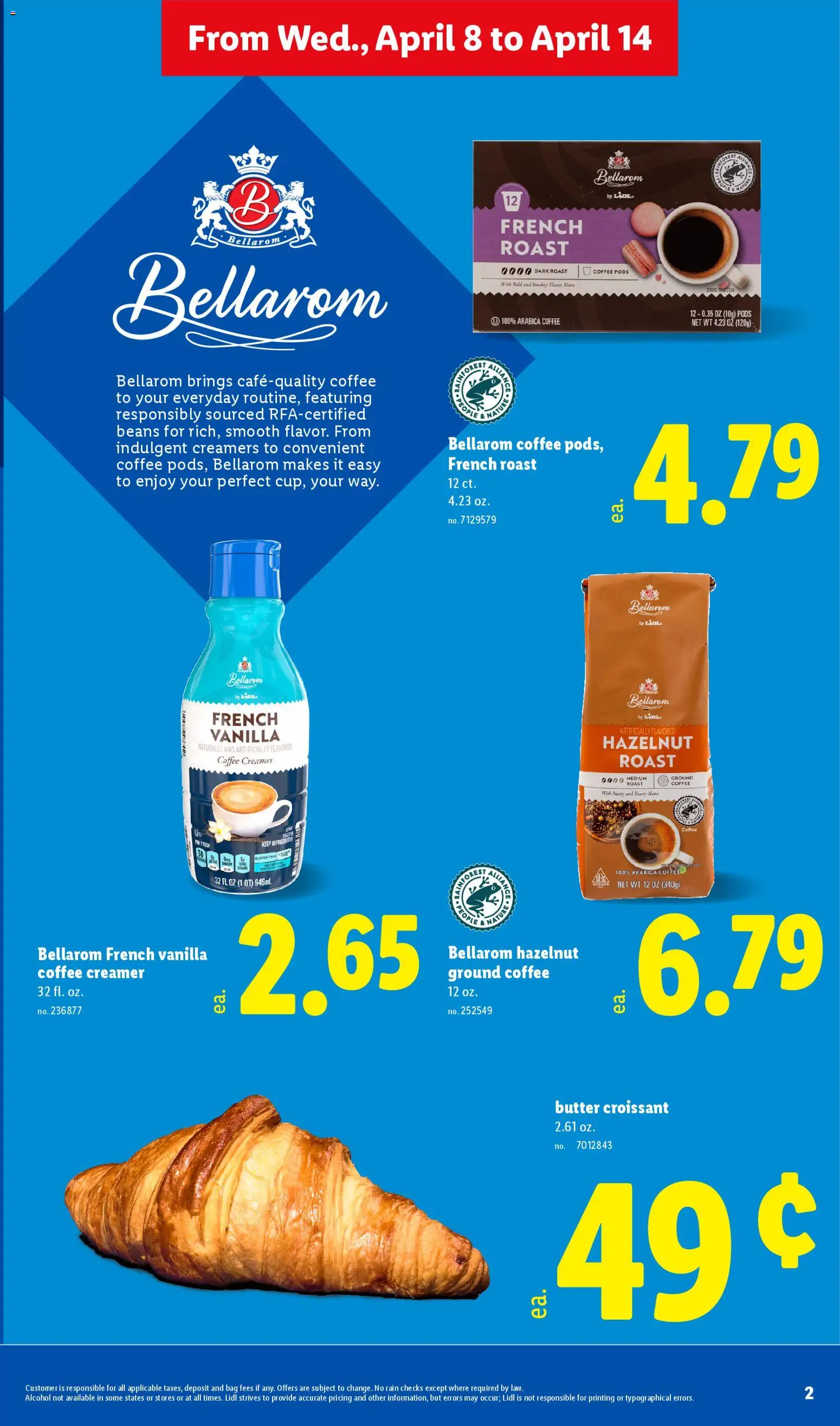 Lidl Weekly Ad - valid from 08.04.2026 | Page: 29 | Products: Butter, Coffee, Bag