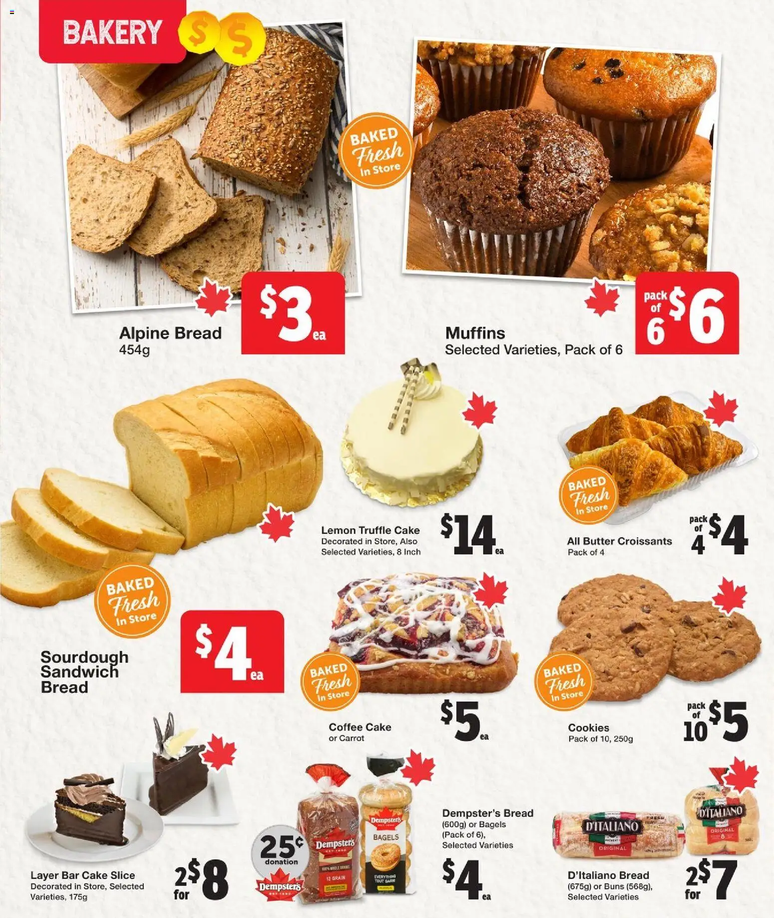 Quality Foods flyer valid from 29.01.2026 | Page: 6 | Products: Cookies, Bakery, Bread, Coffee