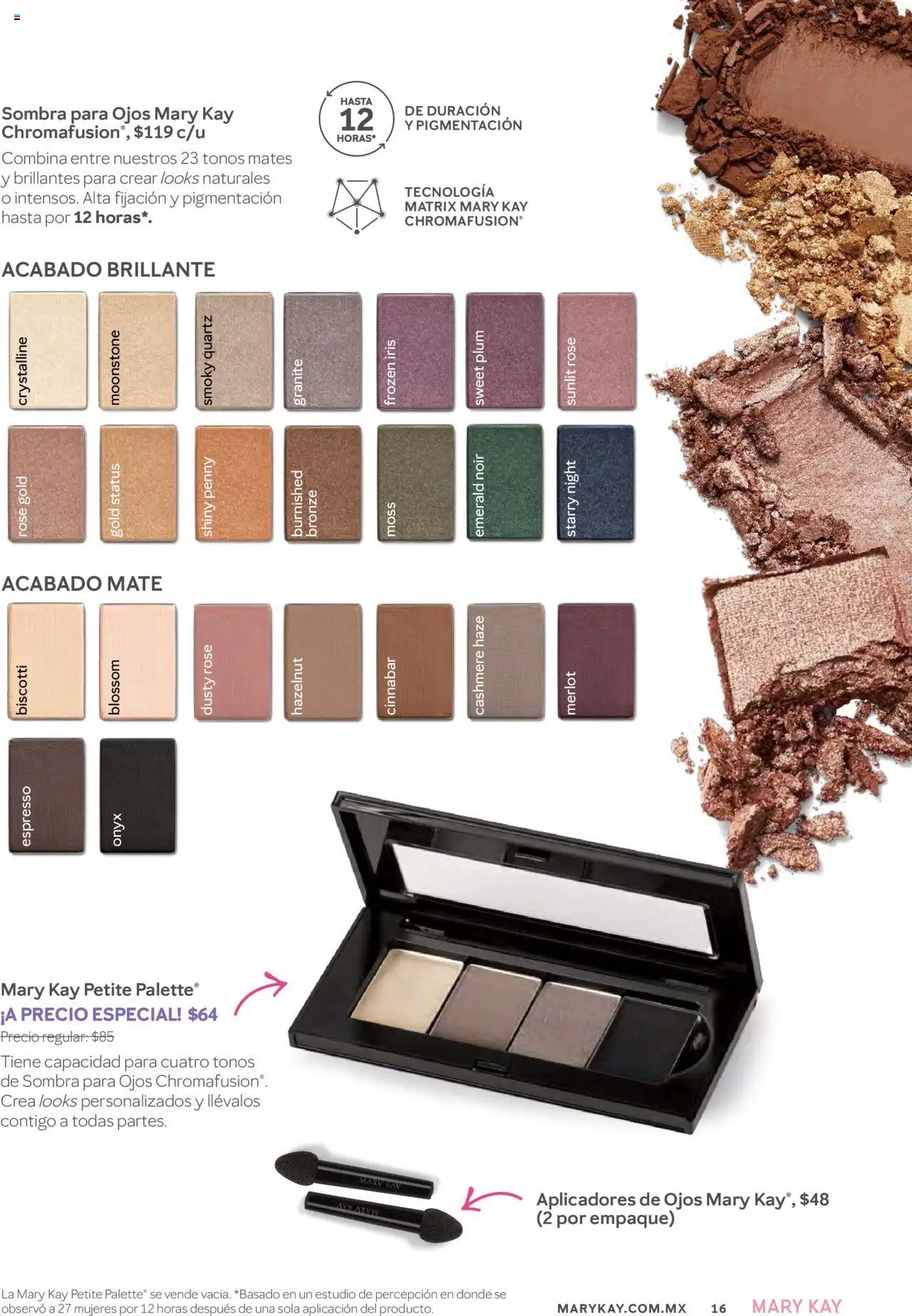 Nuevas ofertas de Mary Kay válidas en toda la República Mexicana desde el 01.07.2025. ¡Encuentra las mejores ofertas en Mary Kay catálogo! | Página: 16 | Productos: Sombra, Mate