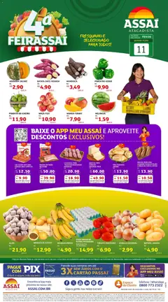 Encarte Assaí Atacadista - RR - Pré-Visualização do folheto da loja Assaí Atacadista, válido de 11.02.2026
