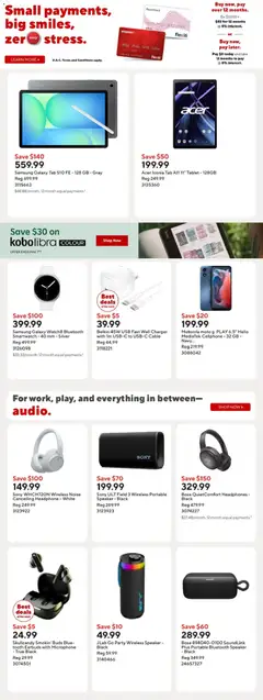 Preview of Staples weekly flyer / circulaire from shop Staples valid from 24.04.2026 | Page: 9