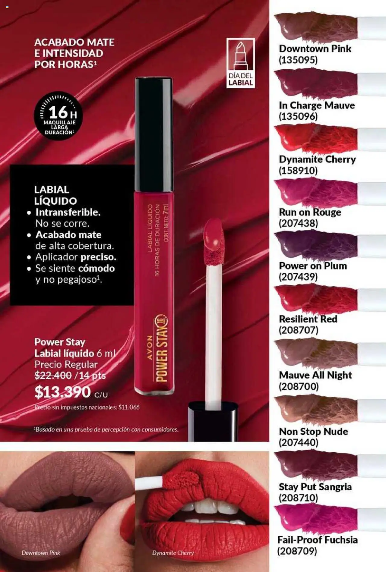Catálogo AVON Campaña 11/2025 │ válido desde el 23.09.2025 | Página: 8 | Productos: Mate, Maquillaje