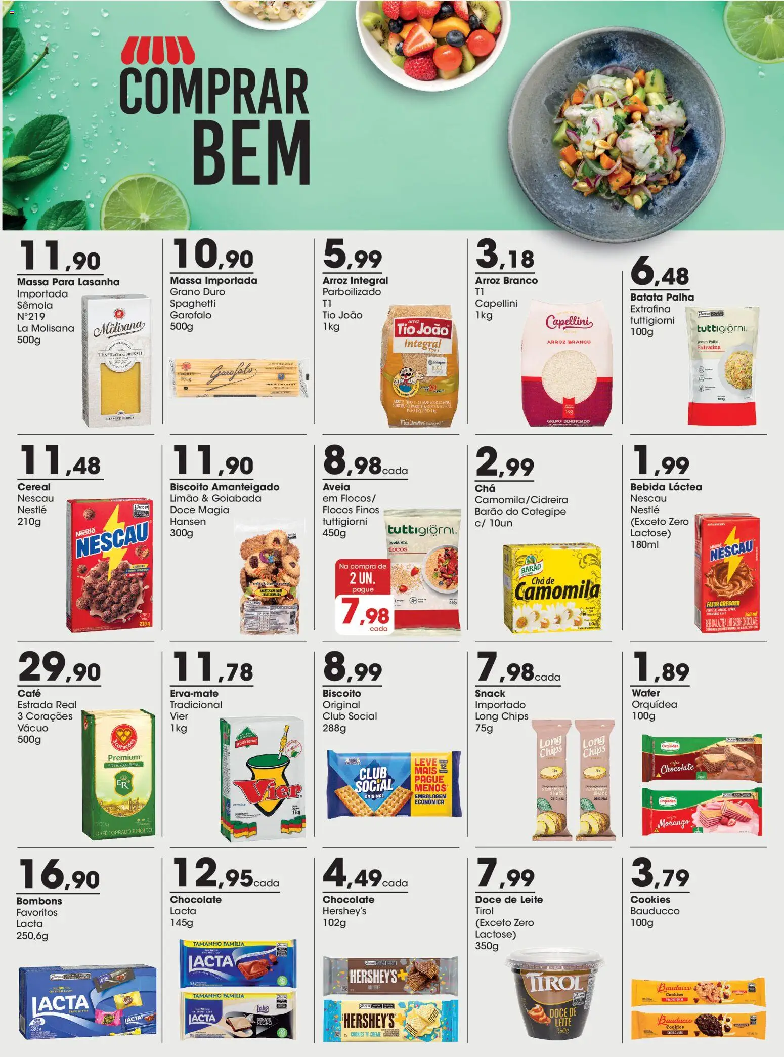 Zaffari Folheto - válido de 20.04.2026 | Página: 1 | Produtos: Biscoito, Chá, Bebida, Batata