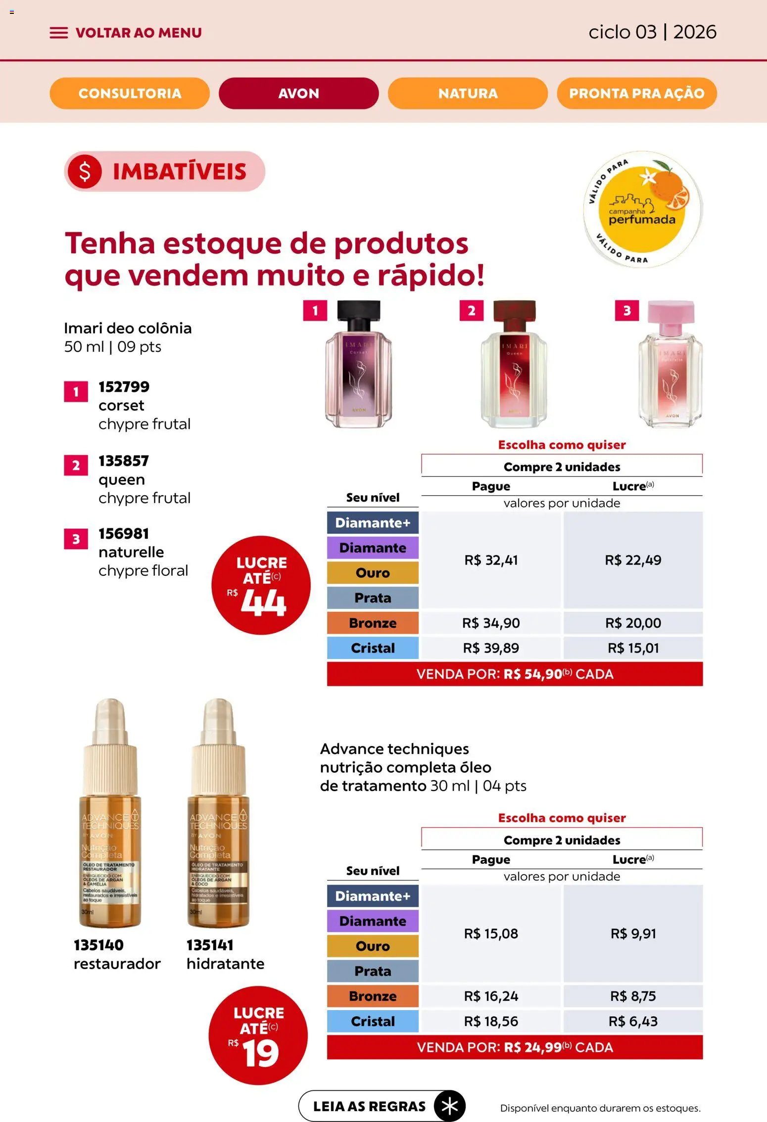 Avon Folheto - válido de 15.01.2026 | Página: 13 | Produtos: Coco, Óleo, Corset